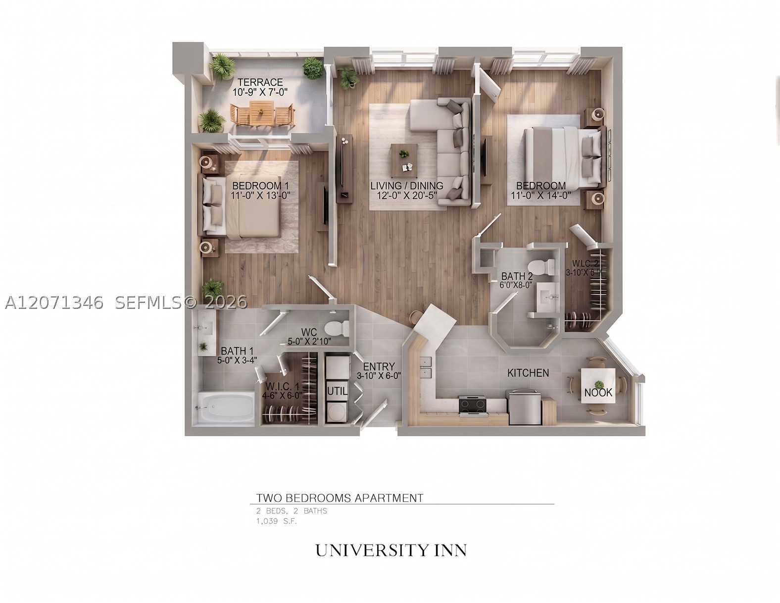 1280 S Alhambra Cir #2413, Coral Gables FL 33146