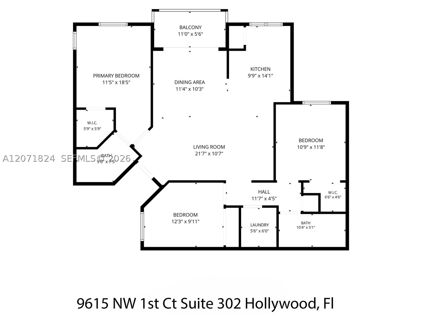 9615 NW 1st Ct #302, Pembroke Pines FL 33024
