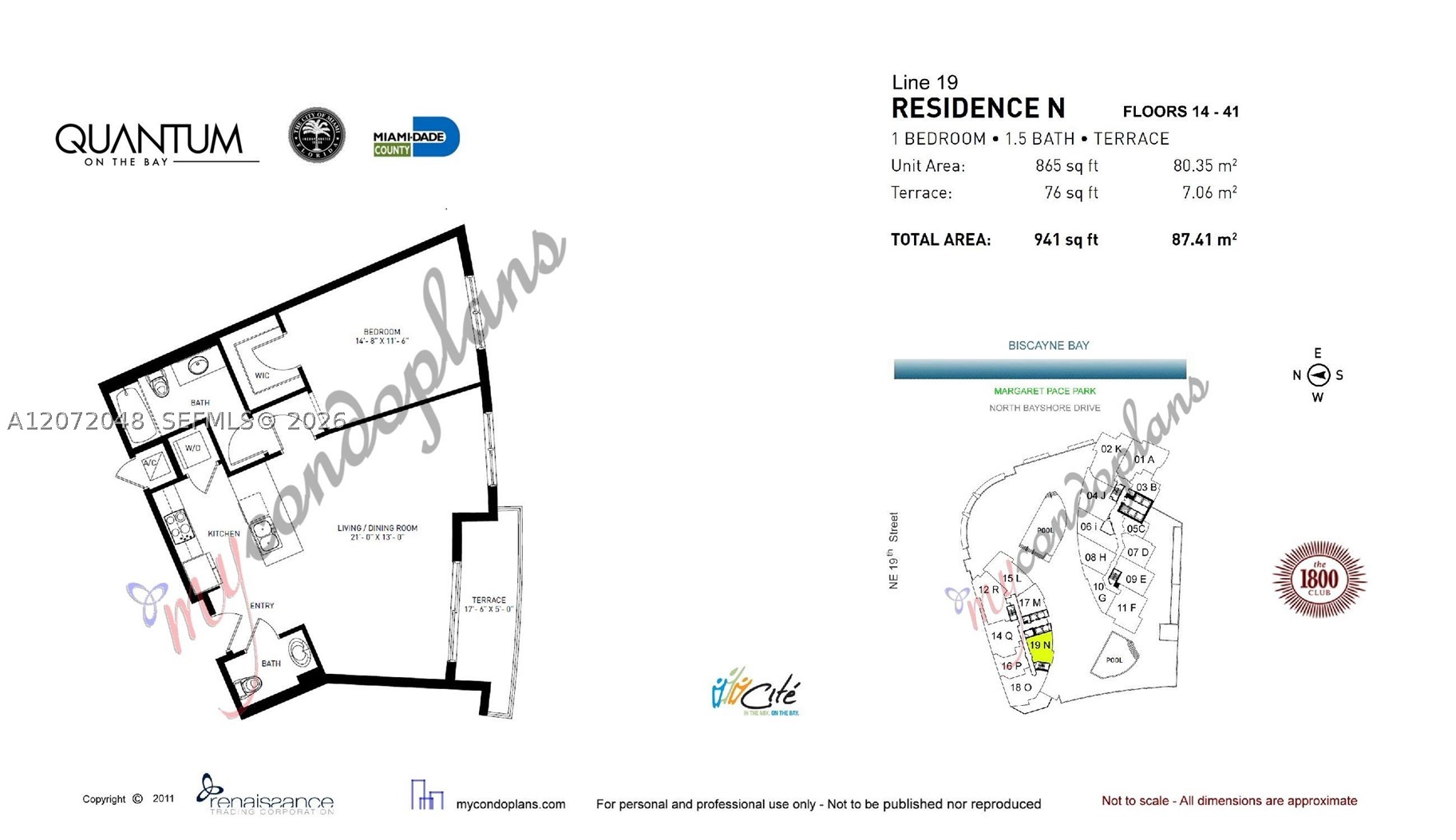 1900 N Bayshore Dr #2019, Miami FL 33132