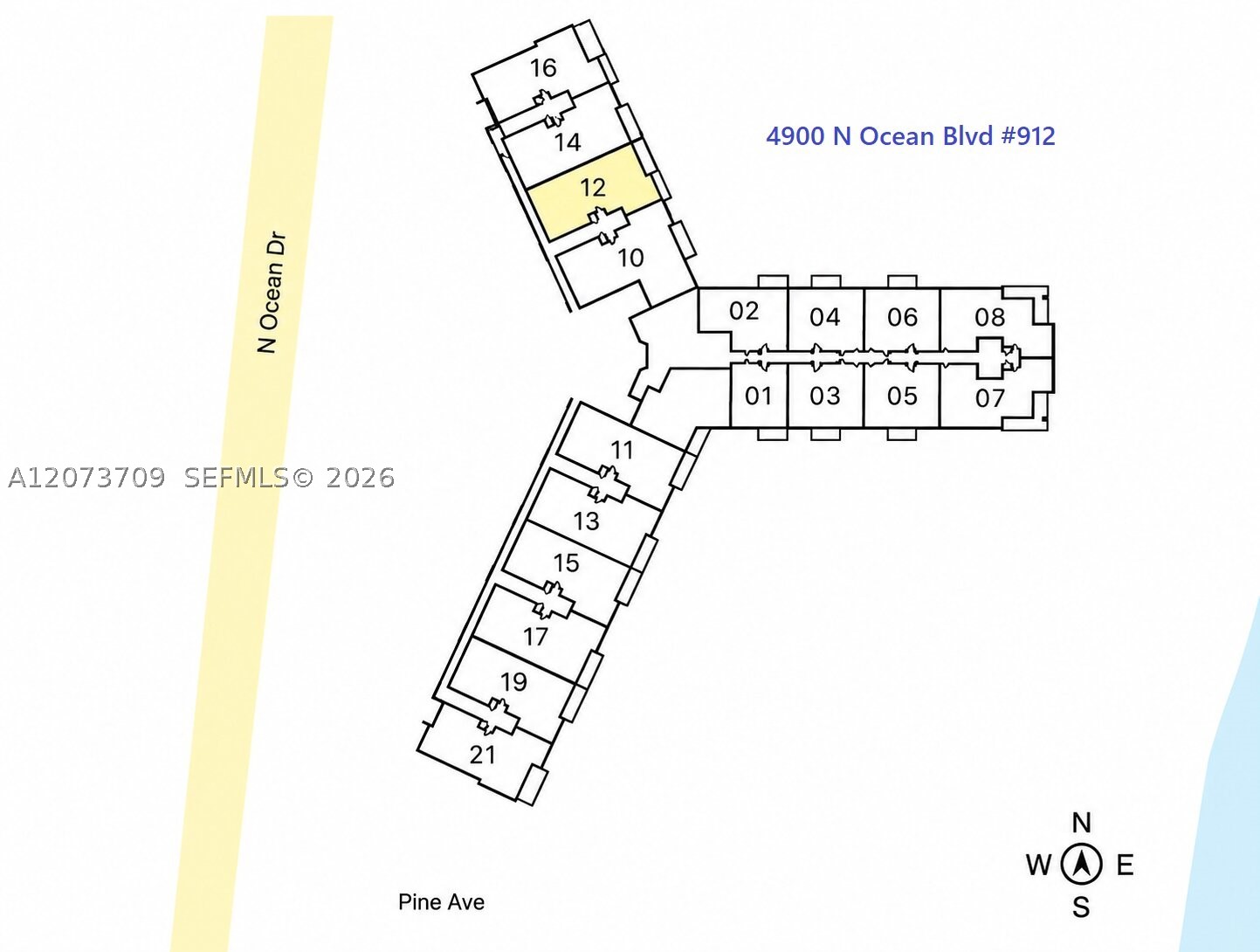 4900 N Ocean Blvd #912, Lauderdale By The Sea FL 33308