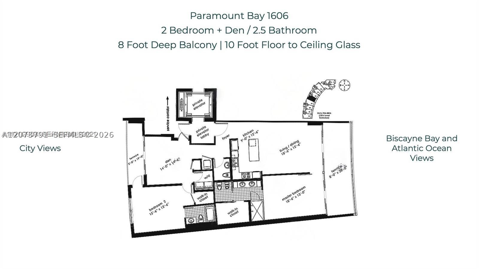 2020 N Bayshore Dr #1606, Miami FL 33137