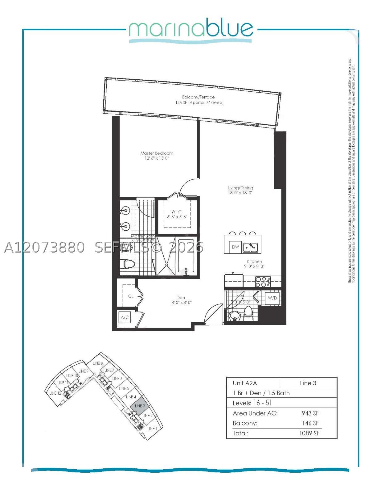 888 Biscayne Blvd #2403, Miami FL 33132