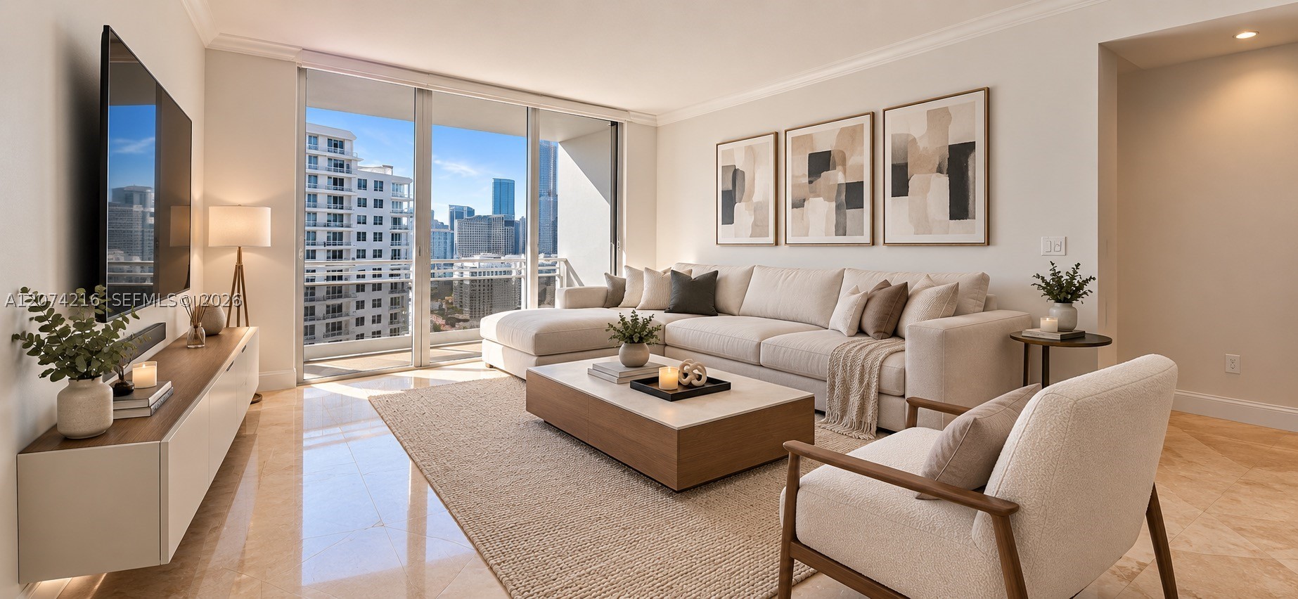 901 Brickell Key Blvd #2801, Miami FL 33131