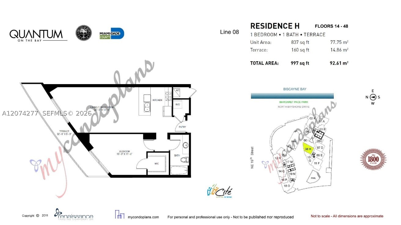 1900 N Bayshore Dr #3508, Miami FL 33132