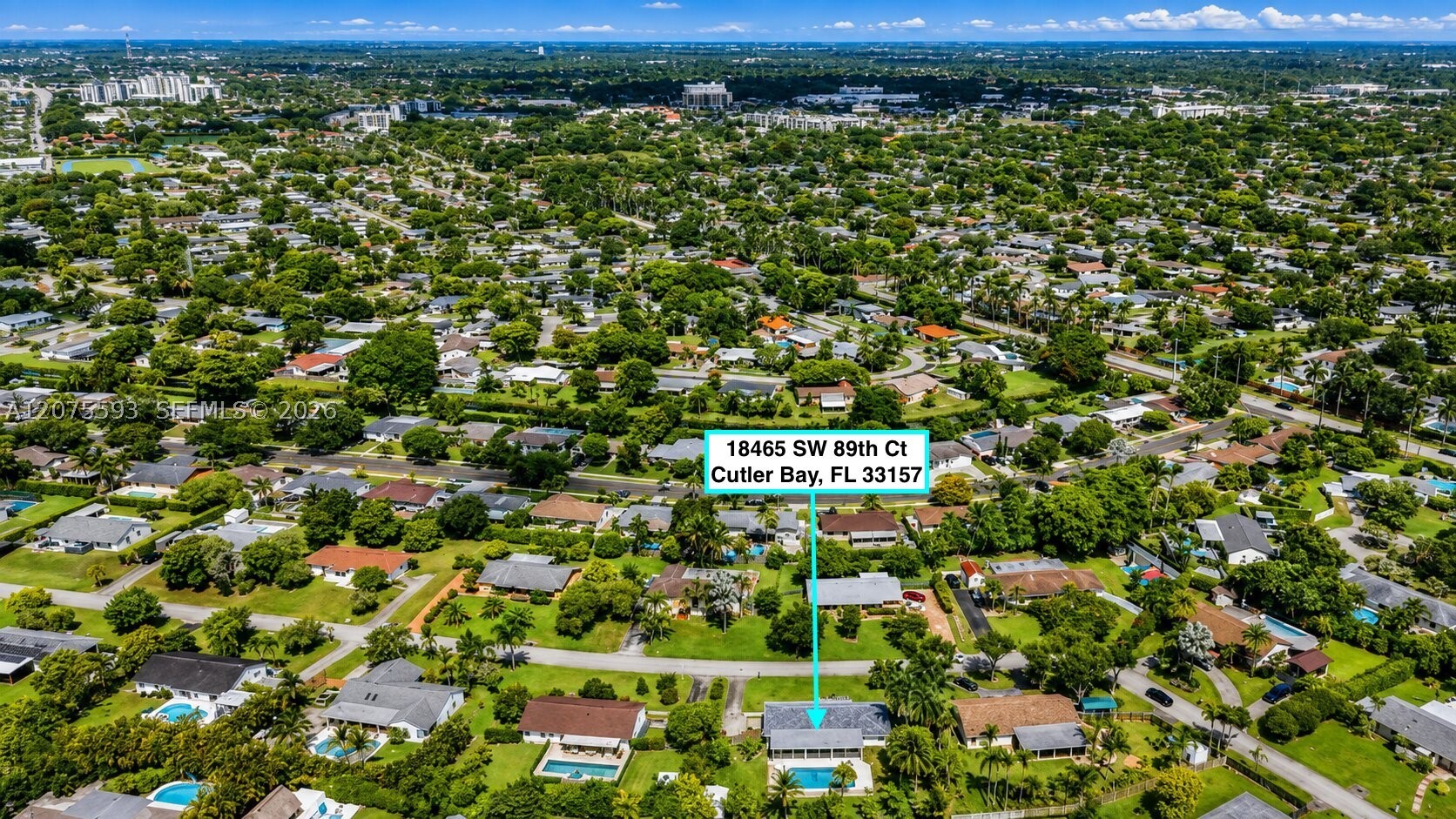 18465 SW 89th Ct, Cutler Bay FL 33157