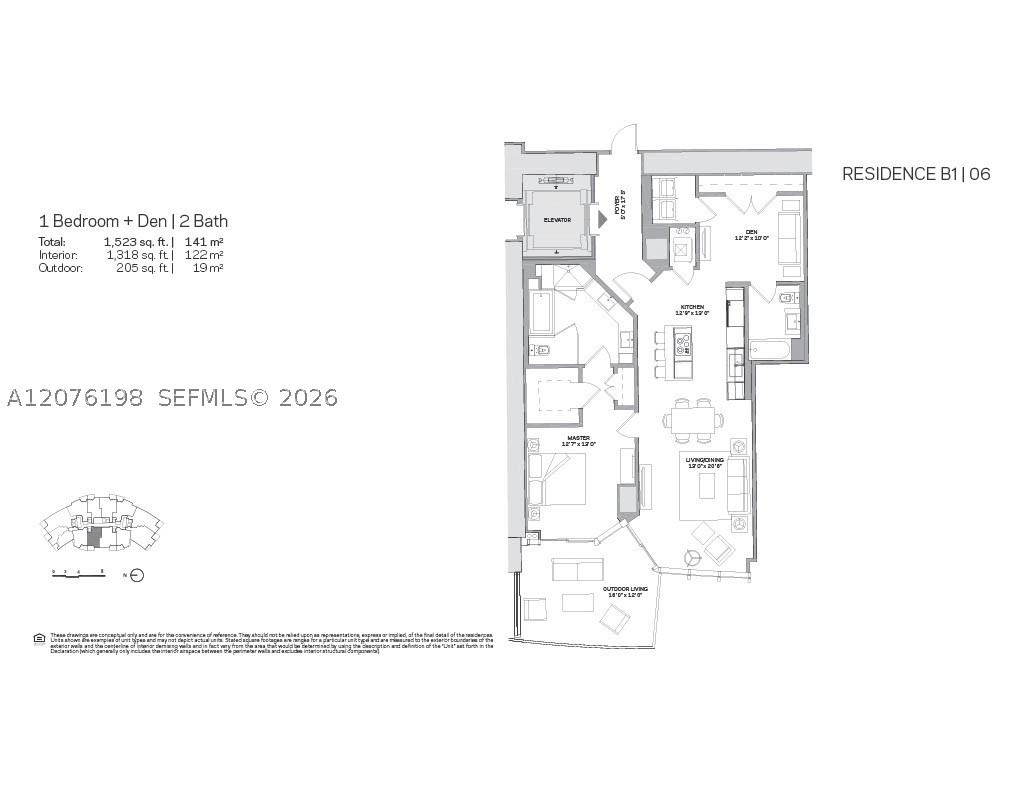 851 NE 1st AVE #2106, Miami FL 33132