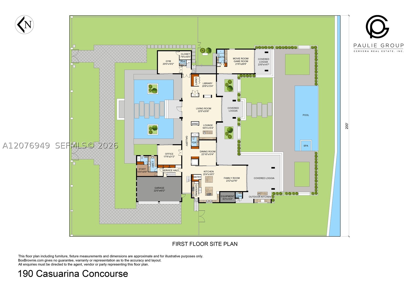 190 Casuarina Concourse, Coral Gables FL 33143