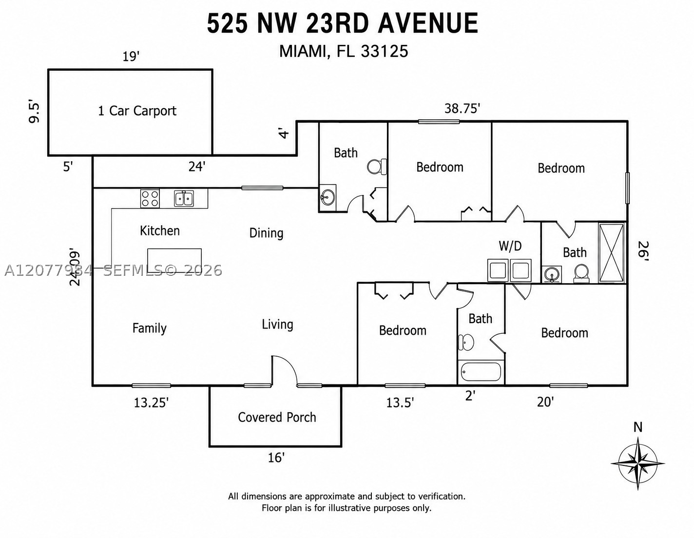 525 NW 23rd Ave, Miami FL 33125