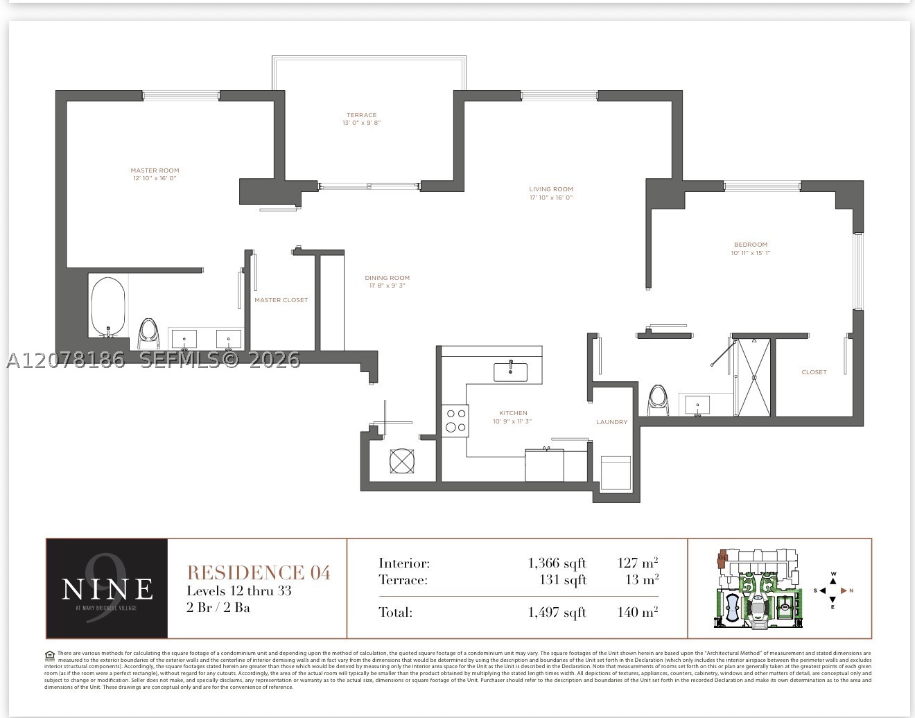 999 SW 1st Ave #2004, Miami FL 33130