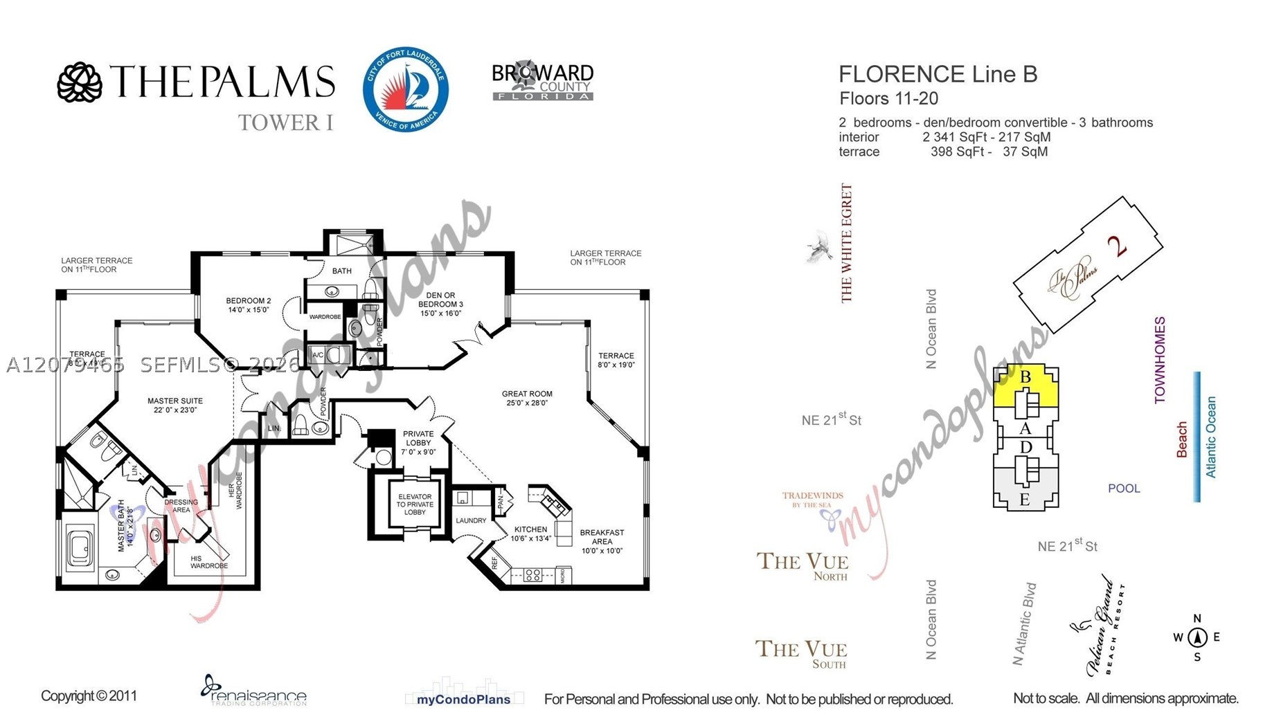 2100 N Ocean Blvd #18B, Fort Lauderdale FL 33305