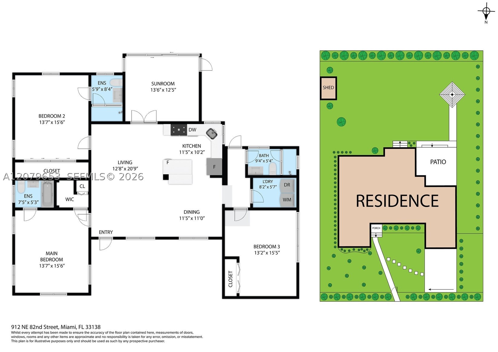 912 NE 82nd St, Miami FL 33138
