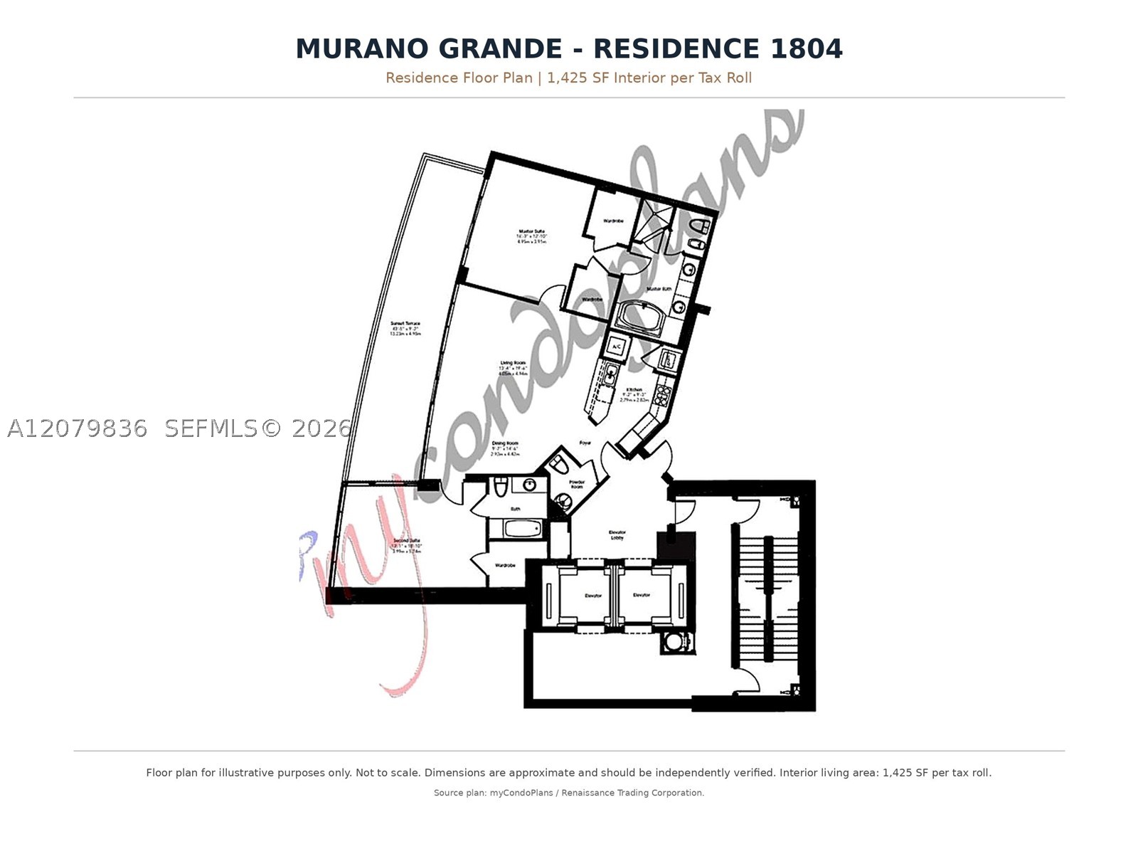 400 Alton Rd #1804, Miami Beach FL 33139