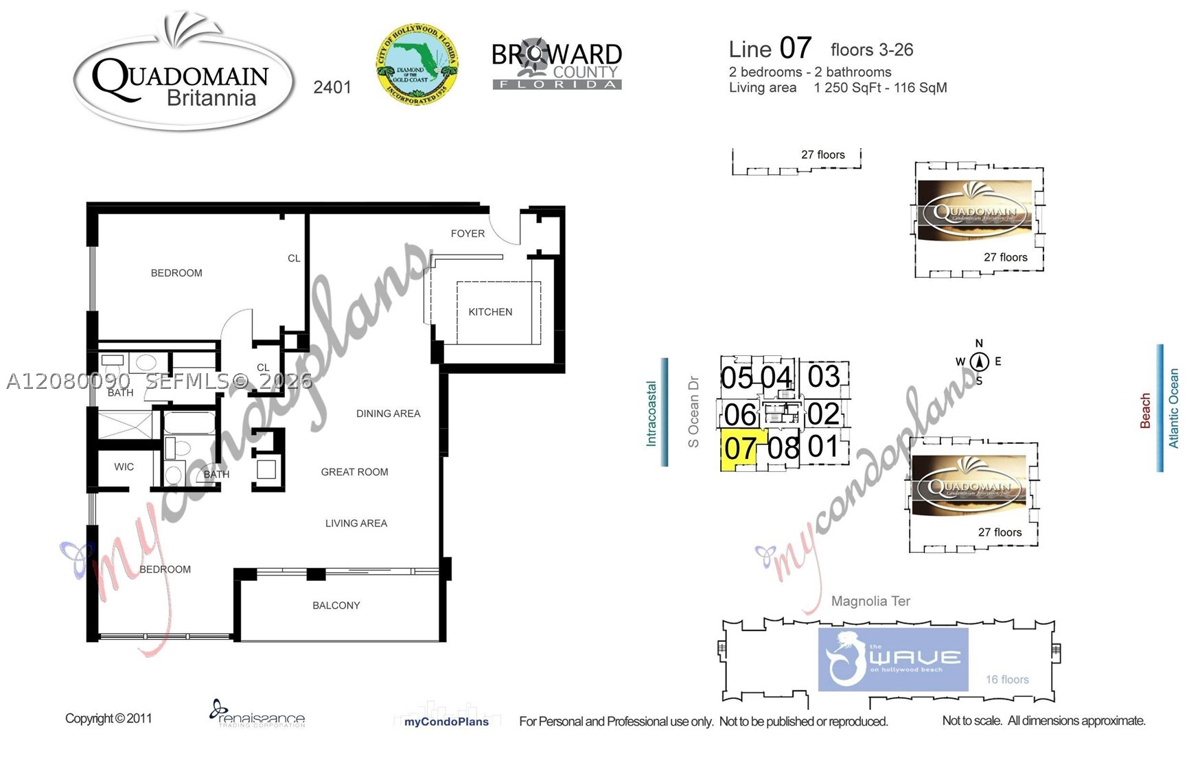 2401 S Ocean Dr #507, Hollywood FL 33019