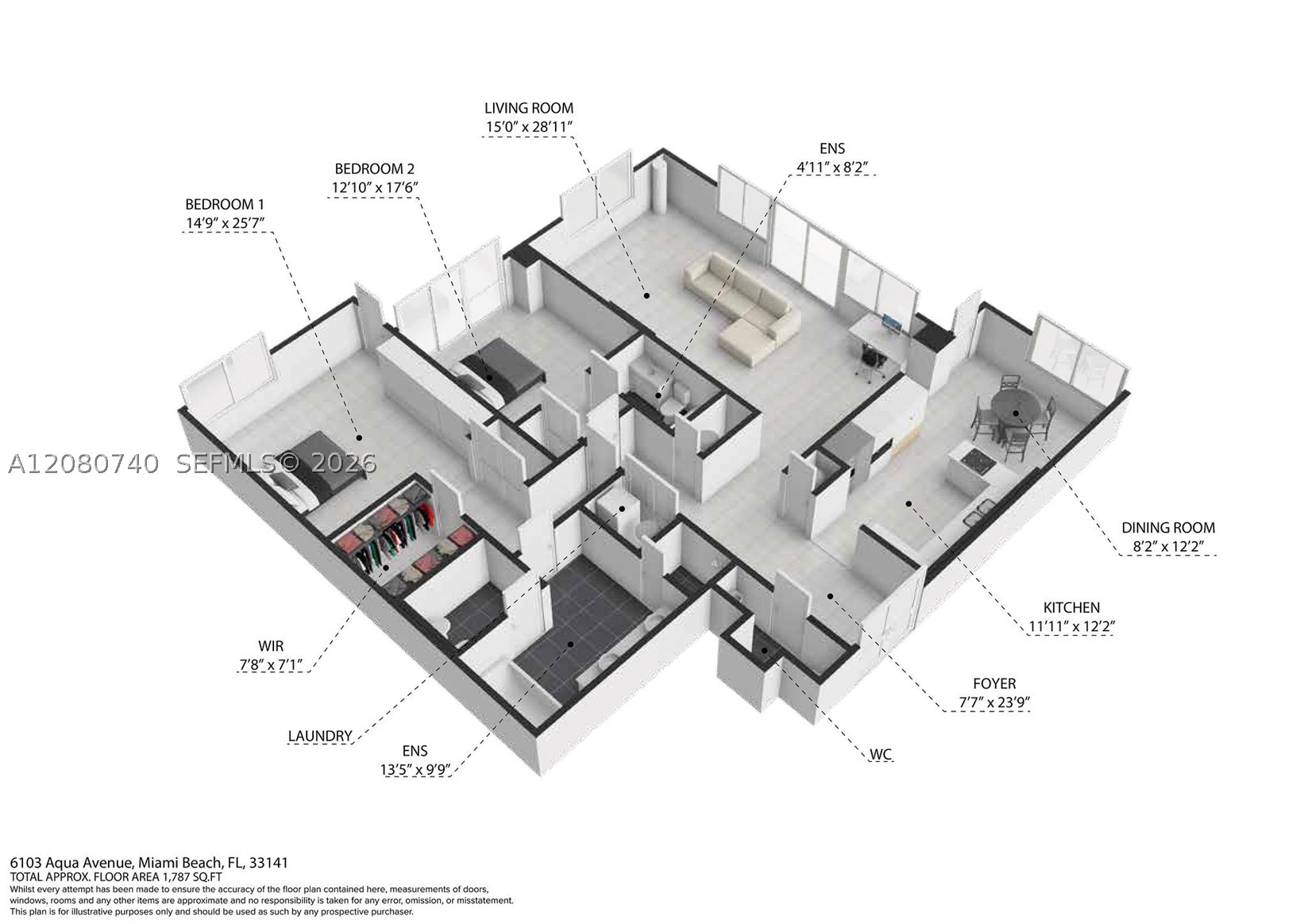 6103 Aqua Ave #702, Miami Beach FL 33141