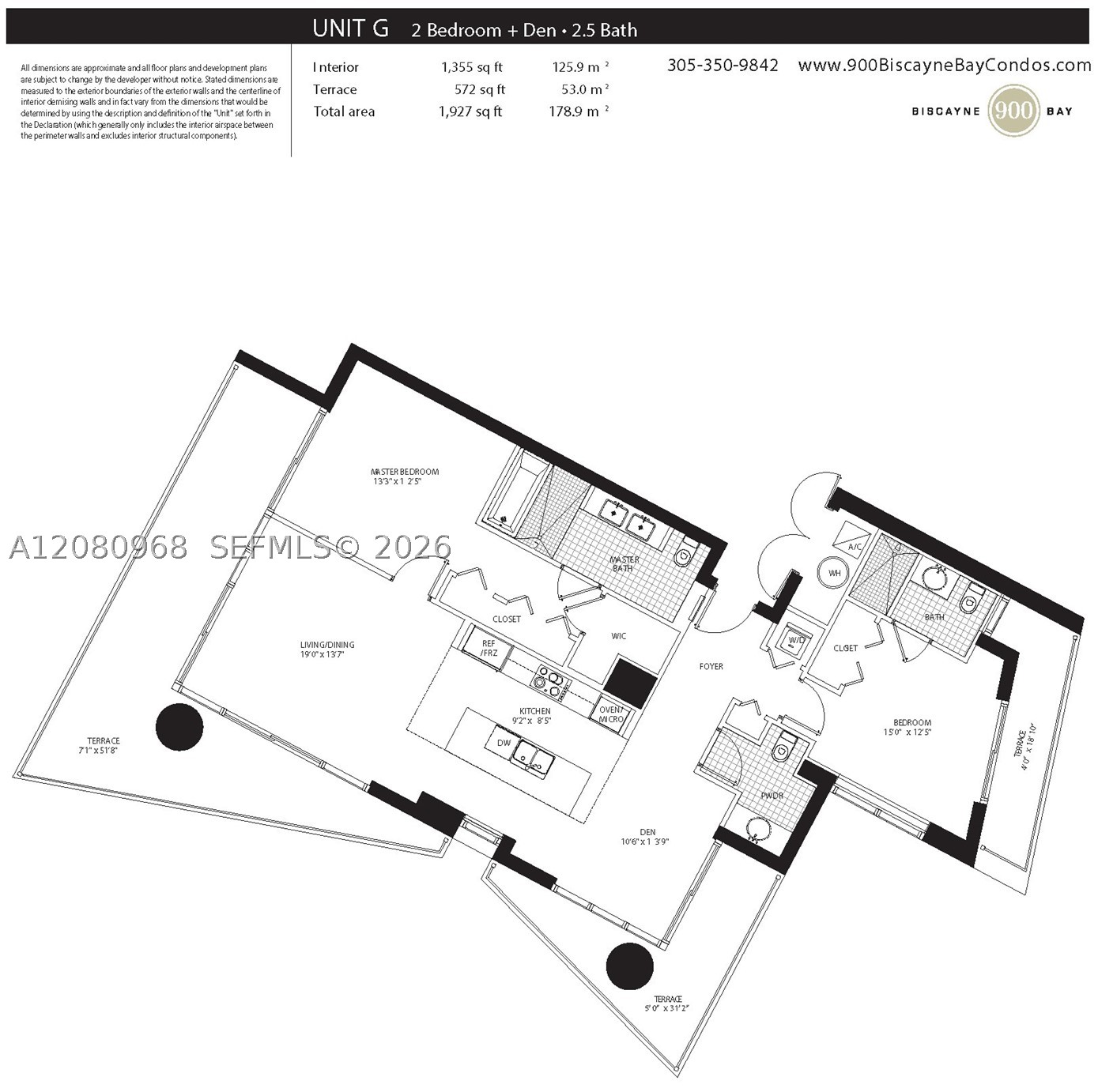 900 Biscayne Blvd #2112, Miami FL 33132