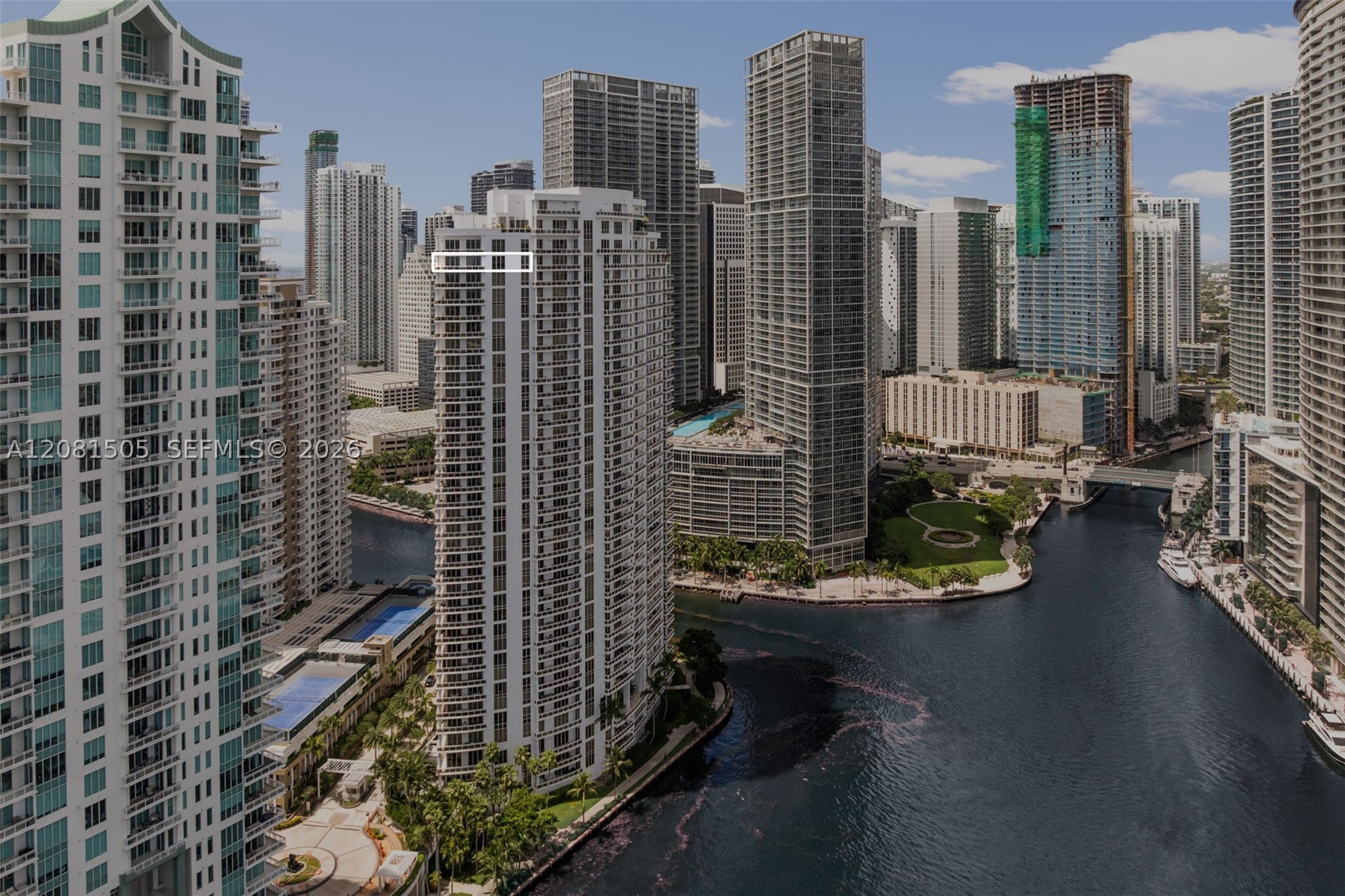 901 Brickell Key Blvd #3708, Miami FL 33131