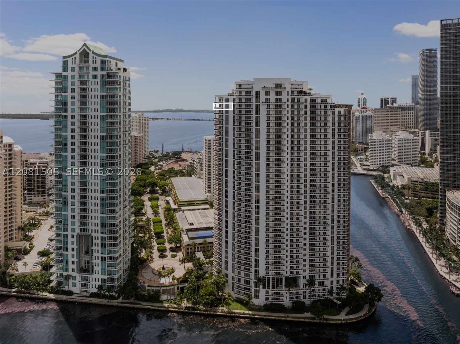 901 Brickell Key Blvd #3708, Miami FL 33131