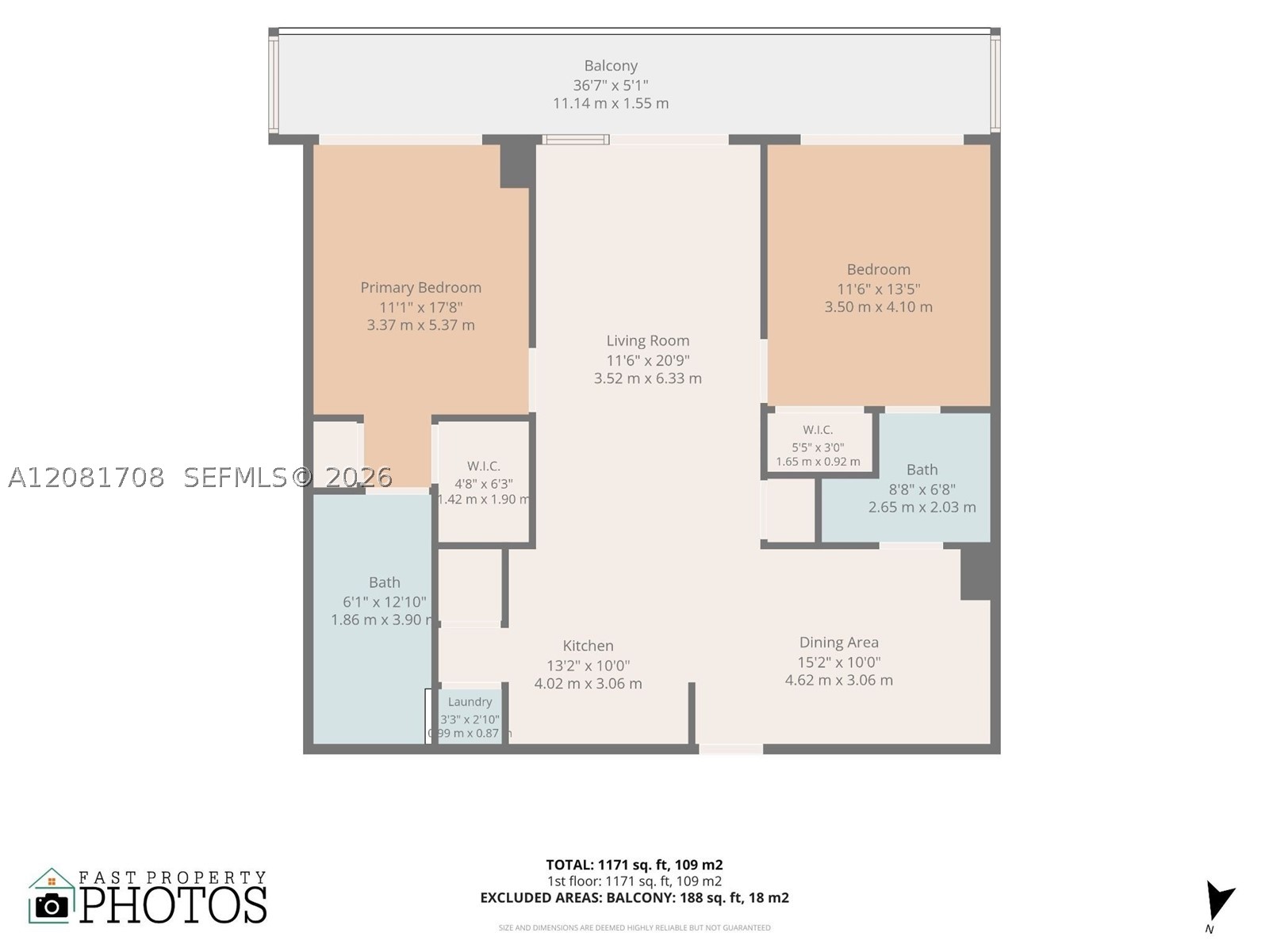 121 NE 34th St #1602, Miami FL 33137