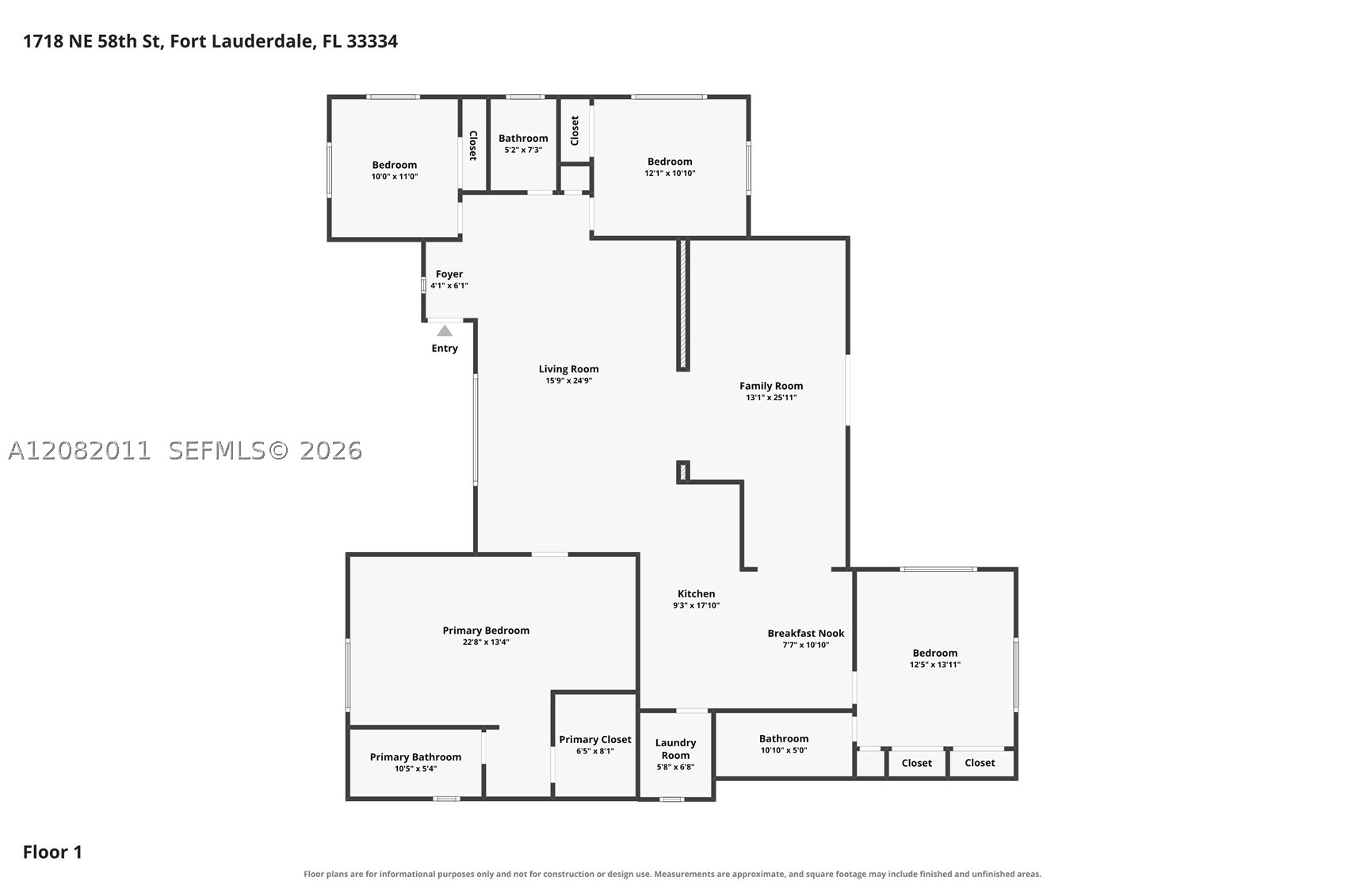 1718 NE 58th St, Fort Lauderdale FL 33334
