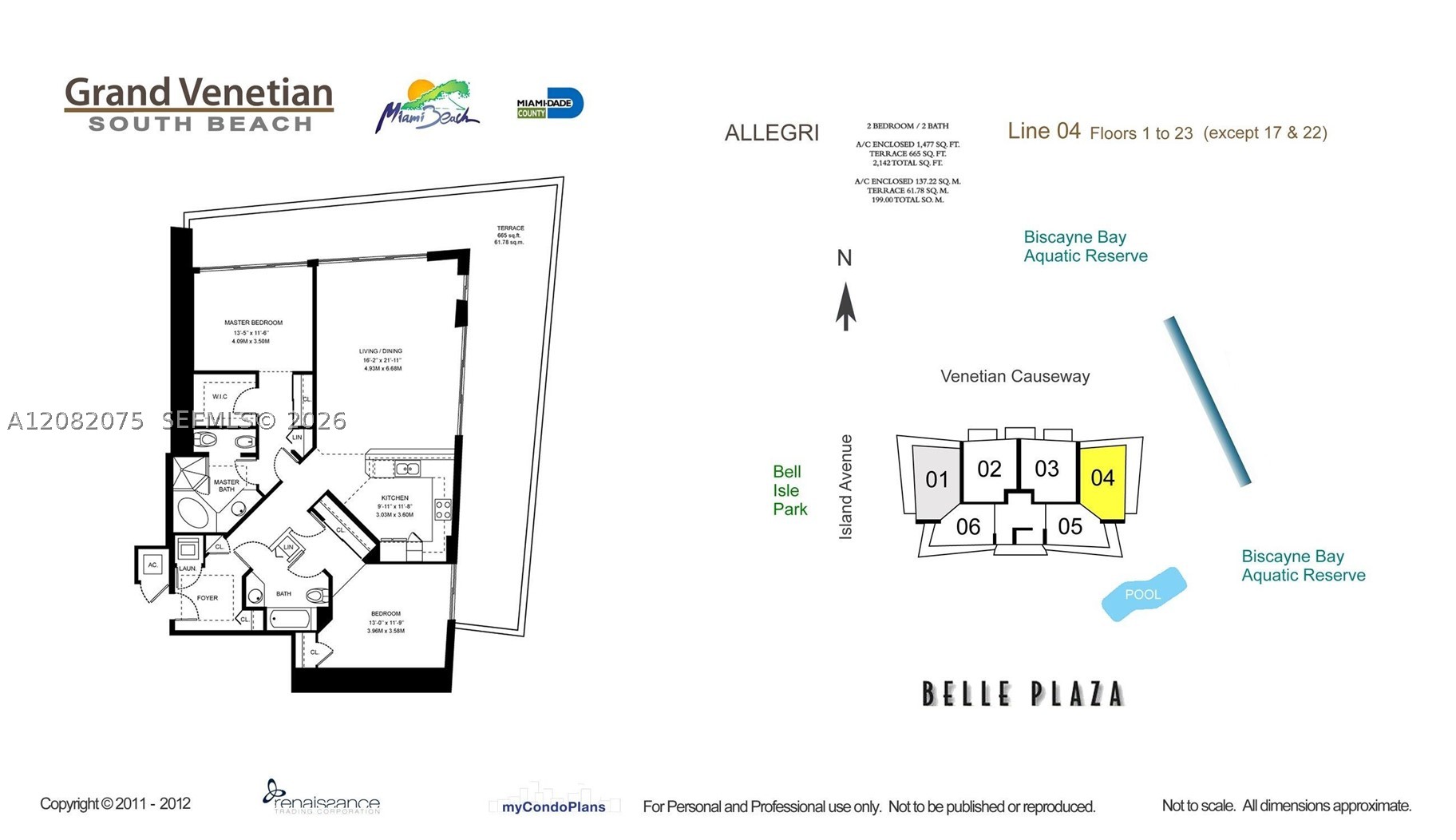 10 Venetian Way #604, Miami Beach FL 33139