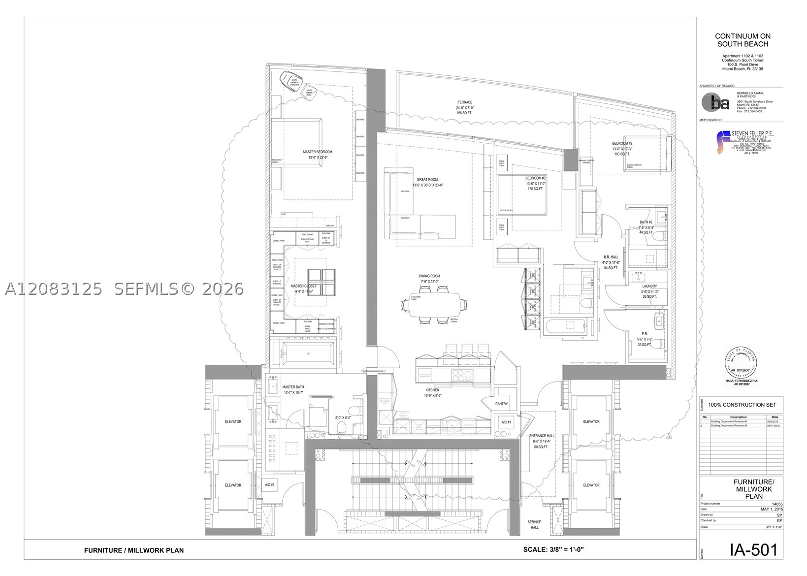 100 S Pointe Dr #1102/03, Miami Beach FL 33139