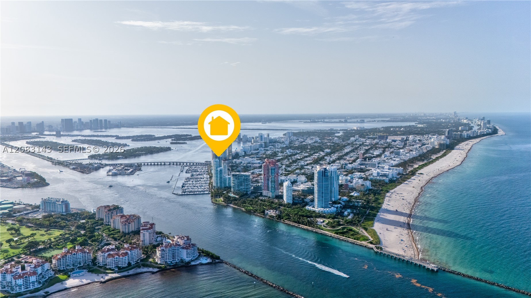 1000 S Pointe Dr #2202, Miami Beach FL 33139