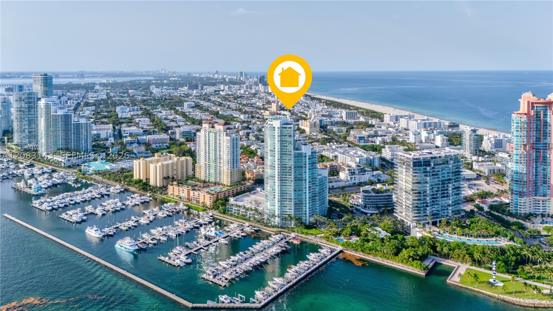 1000 S Pointe Dr #2202, Miami Beach FL 33139