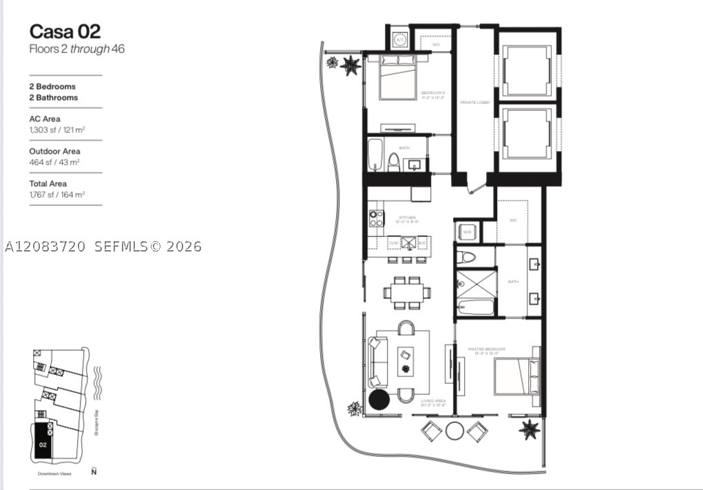 1400 Biscayne Blvd #1602, Miami FL 33132