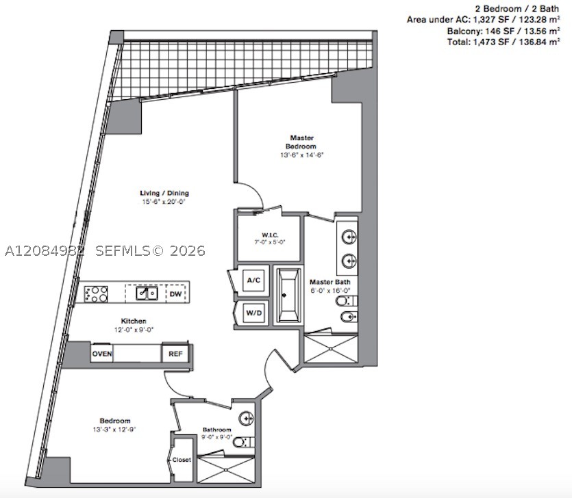 495 Brickell Ave #3410, Miami FL 33131