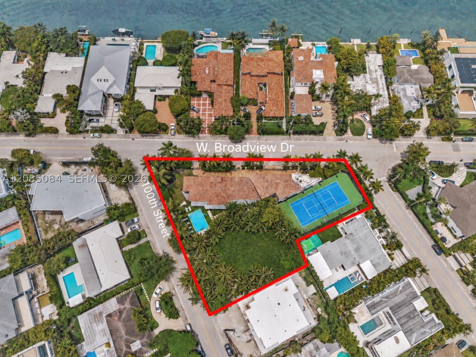 10031 W Broadview Dr, Bay Harbor Islands FL 33154