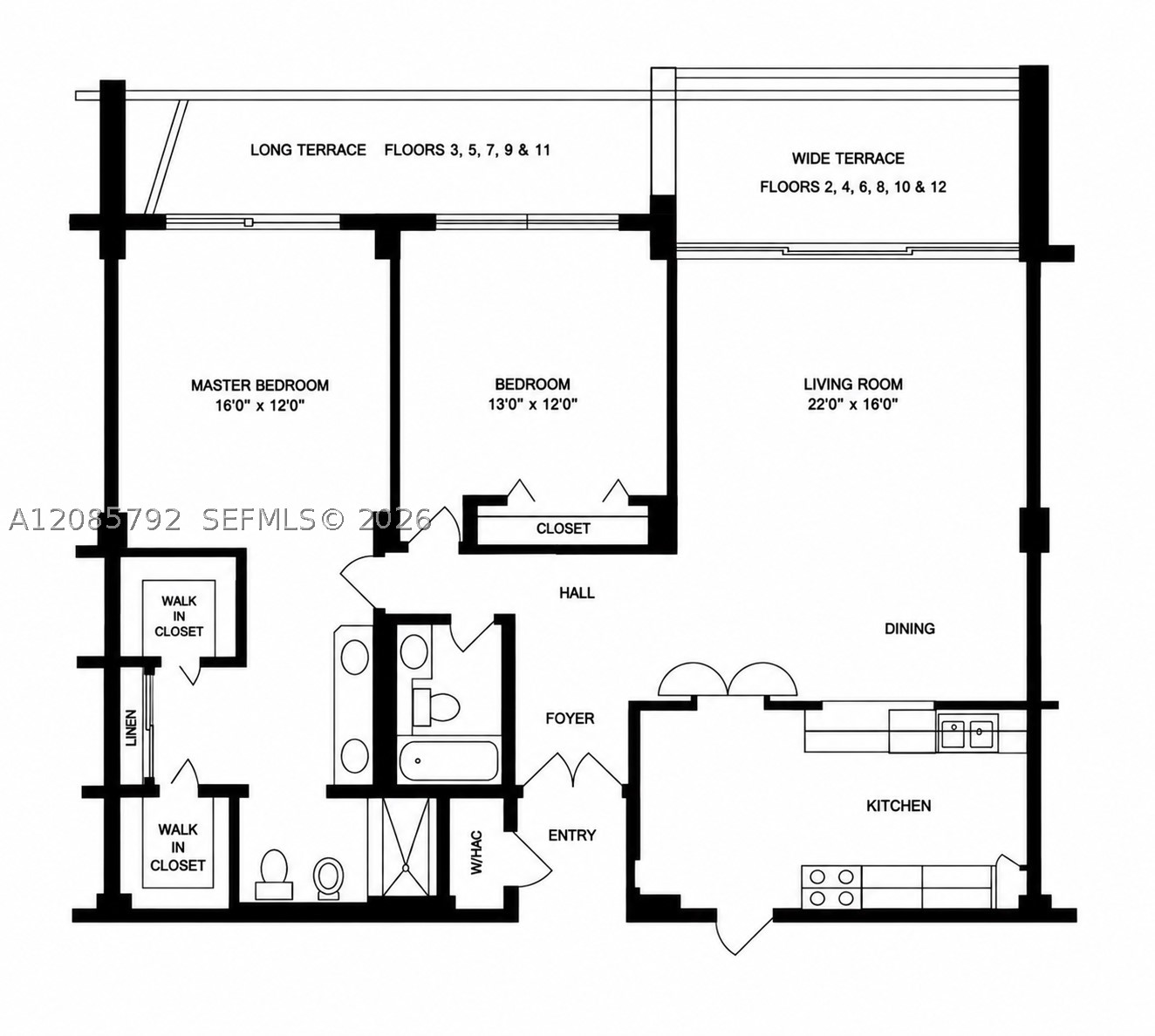 199 Ocean Lane Dr #206, Key Biscayne FL 33149