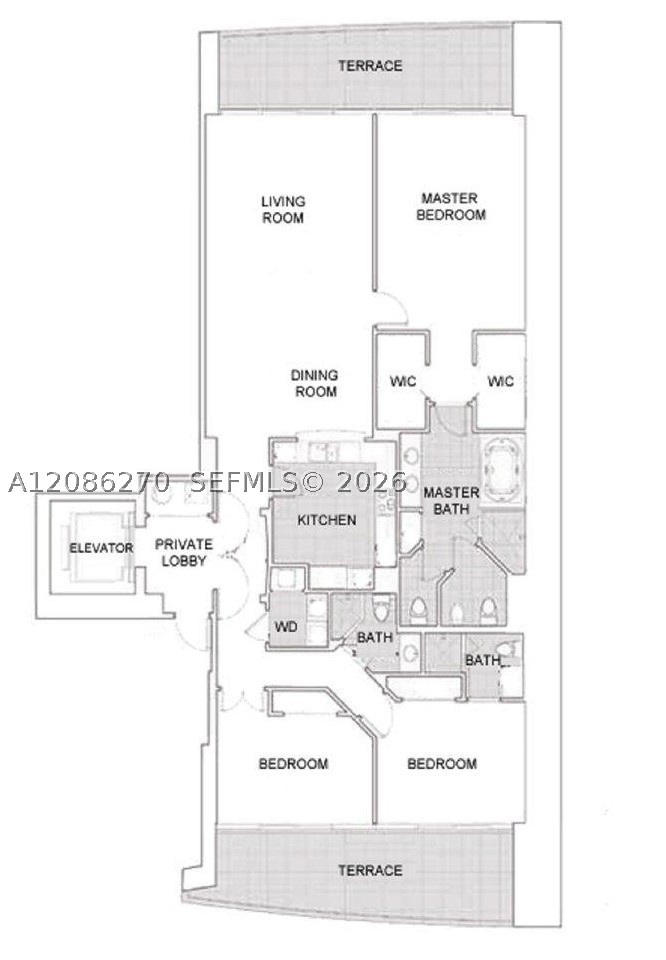 1331 Brickell Bay Dr #3705, Miami FL 33131