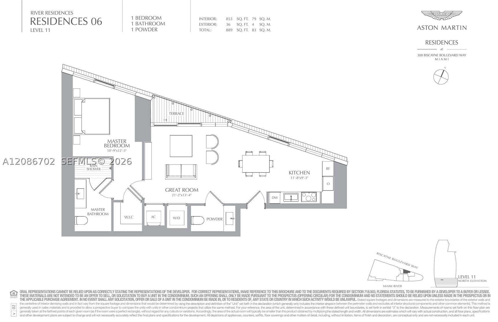 300 Biscayne Blvd Way #1106, Miami FL 33131