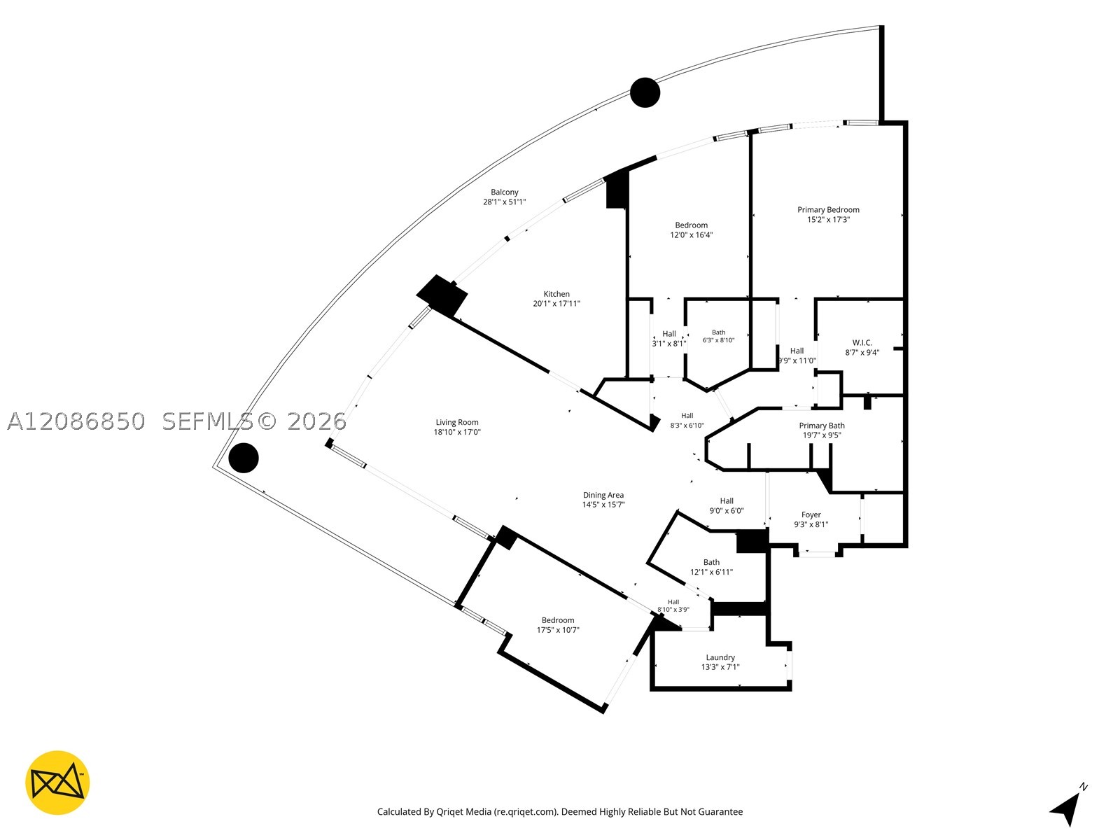 2127 Brickell Ave #2205, Miami FL 33129