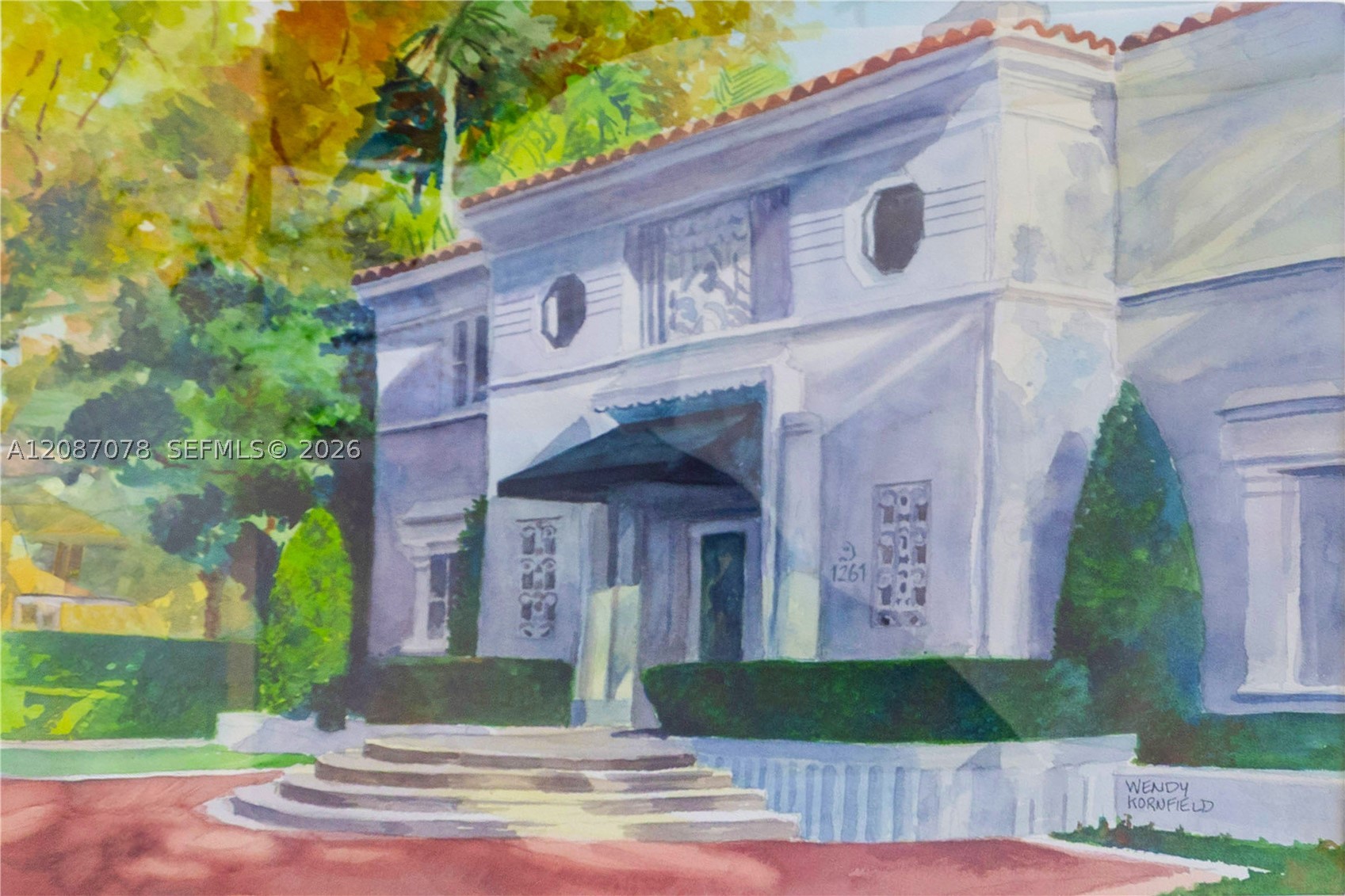 1261 N Greenway Dr, Coral Gables FL 33134