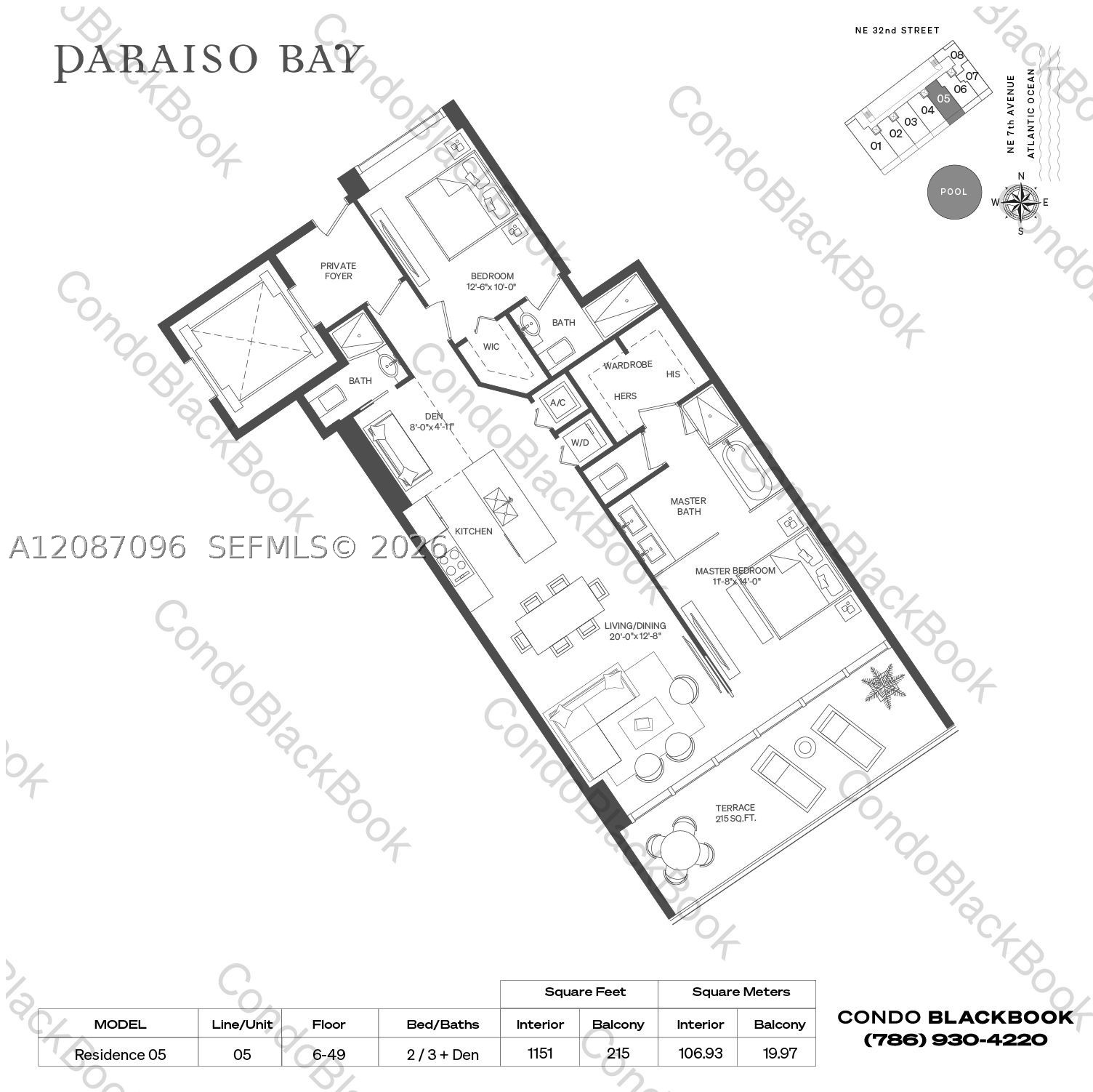 650 NE 32nd St #4705, Miami FL 33137