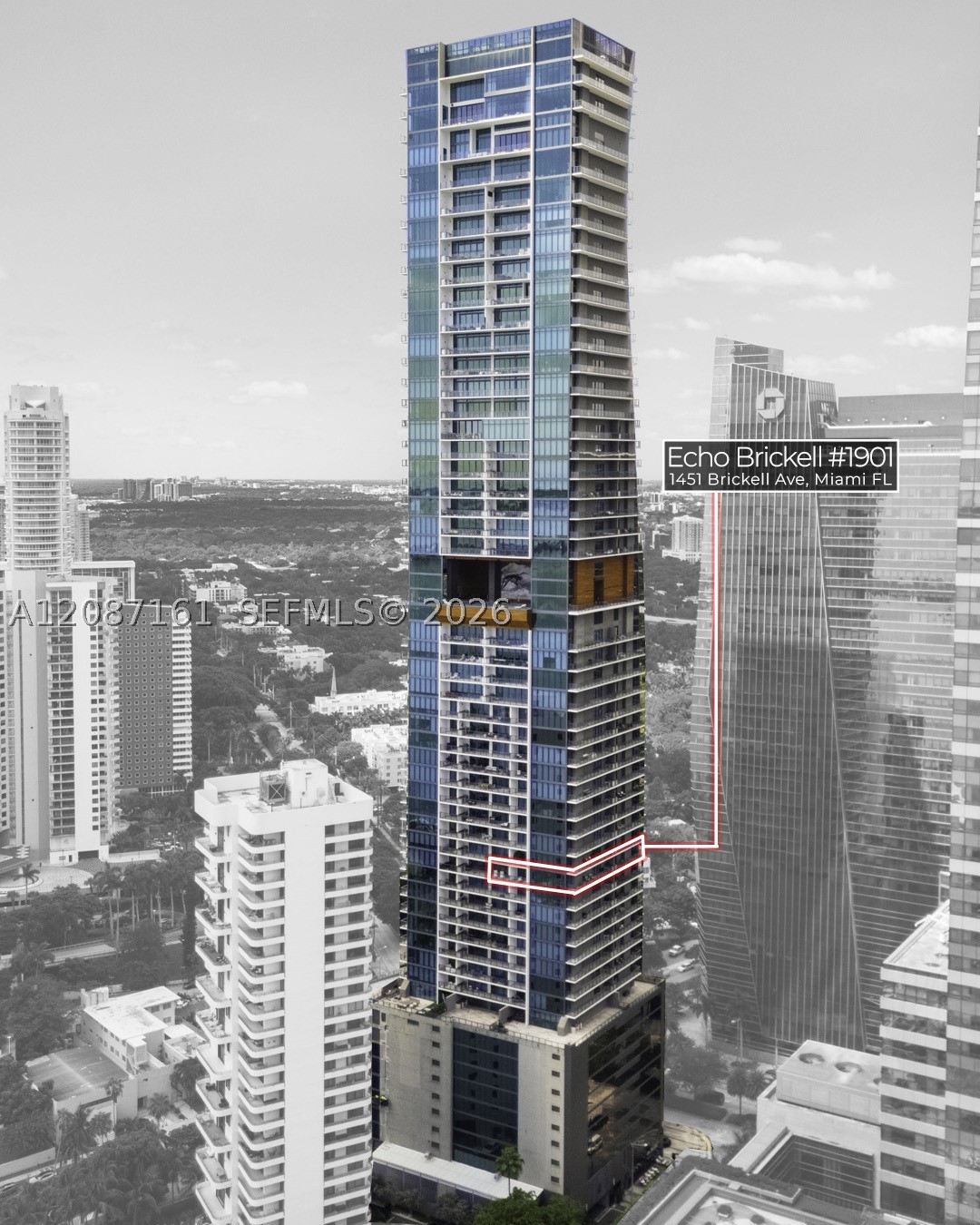 1451 Brickell Ave #1901, Miami FL 33131