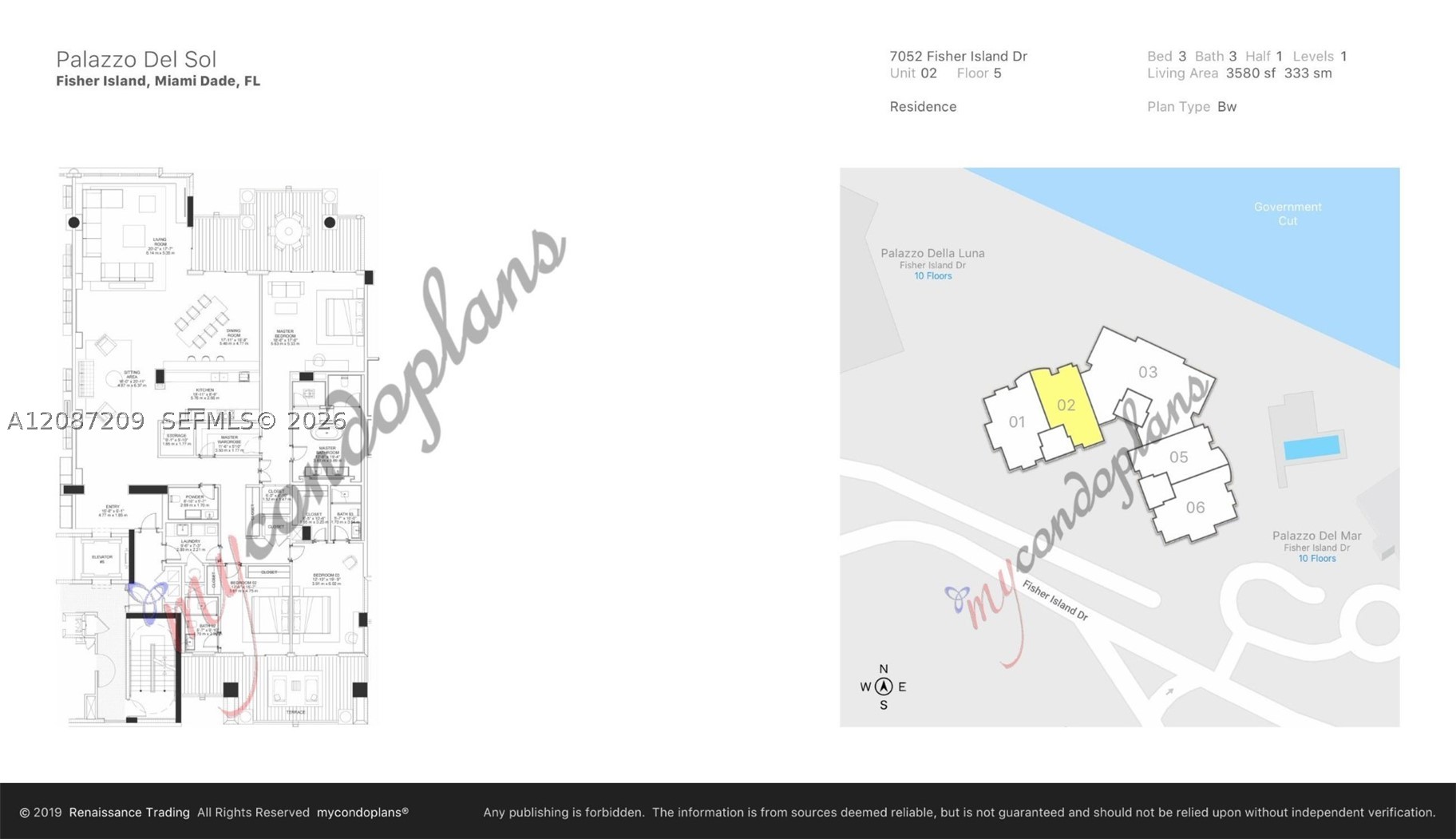7052 Fisher Island Dr #7052, Miami Beach FL 33109