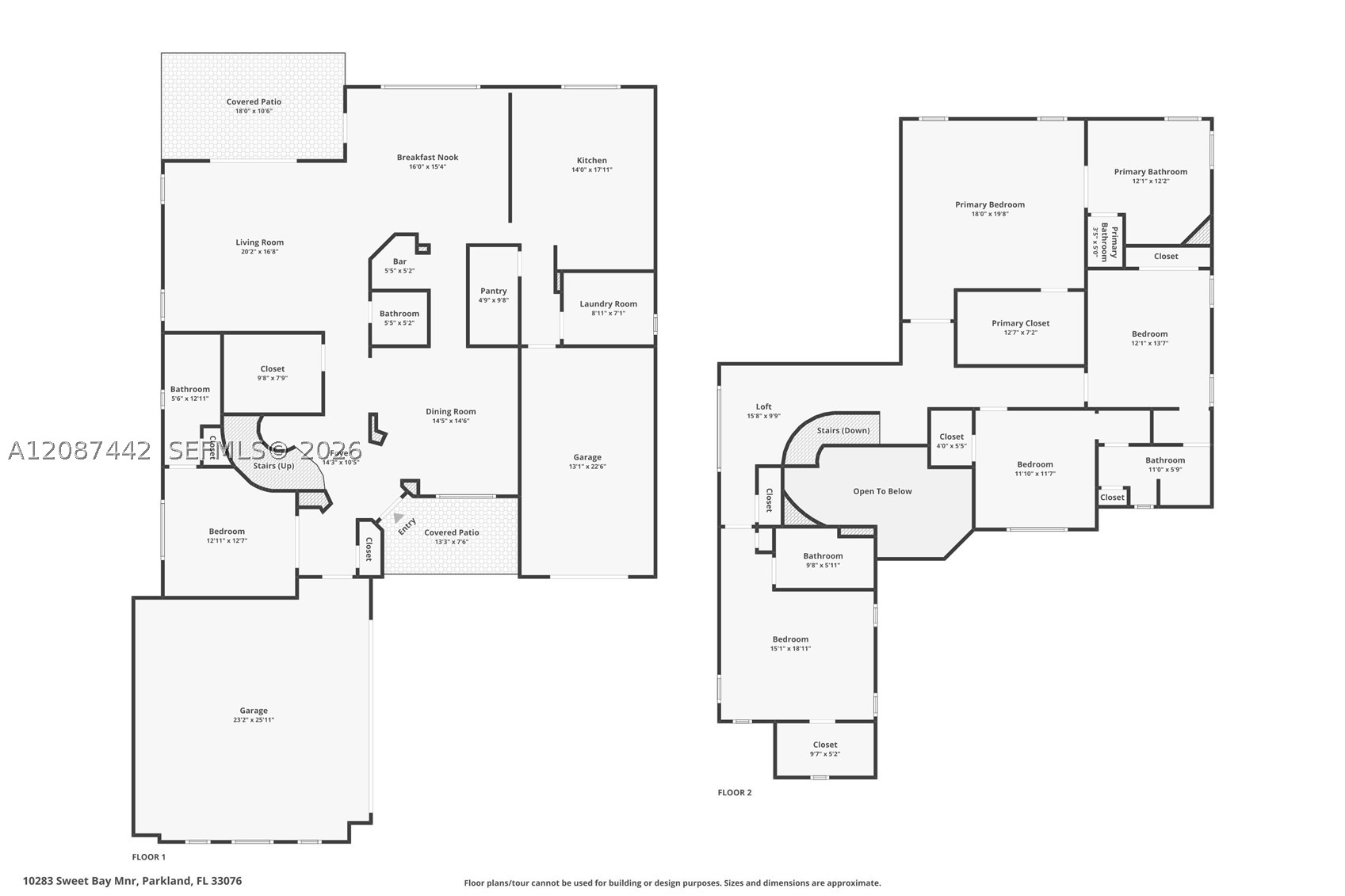 10283 Sweet Bay Mnr, Parkland FL 33076