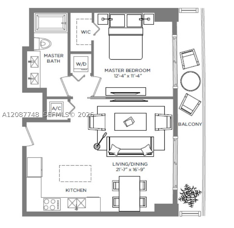 55 SW 9th St #1402, Miami FL 33130