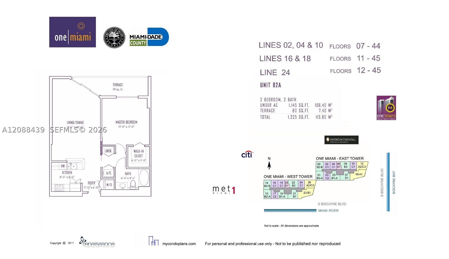 335 Biscayne Blvd #3904, Miami FL 33131