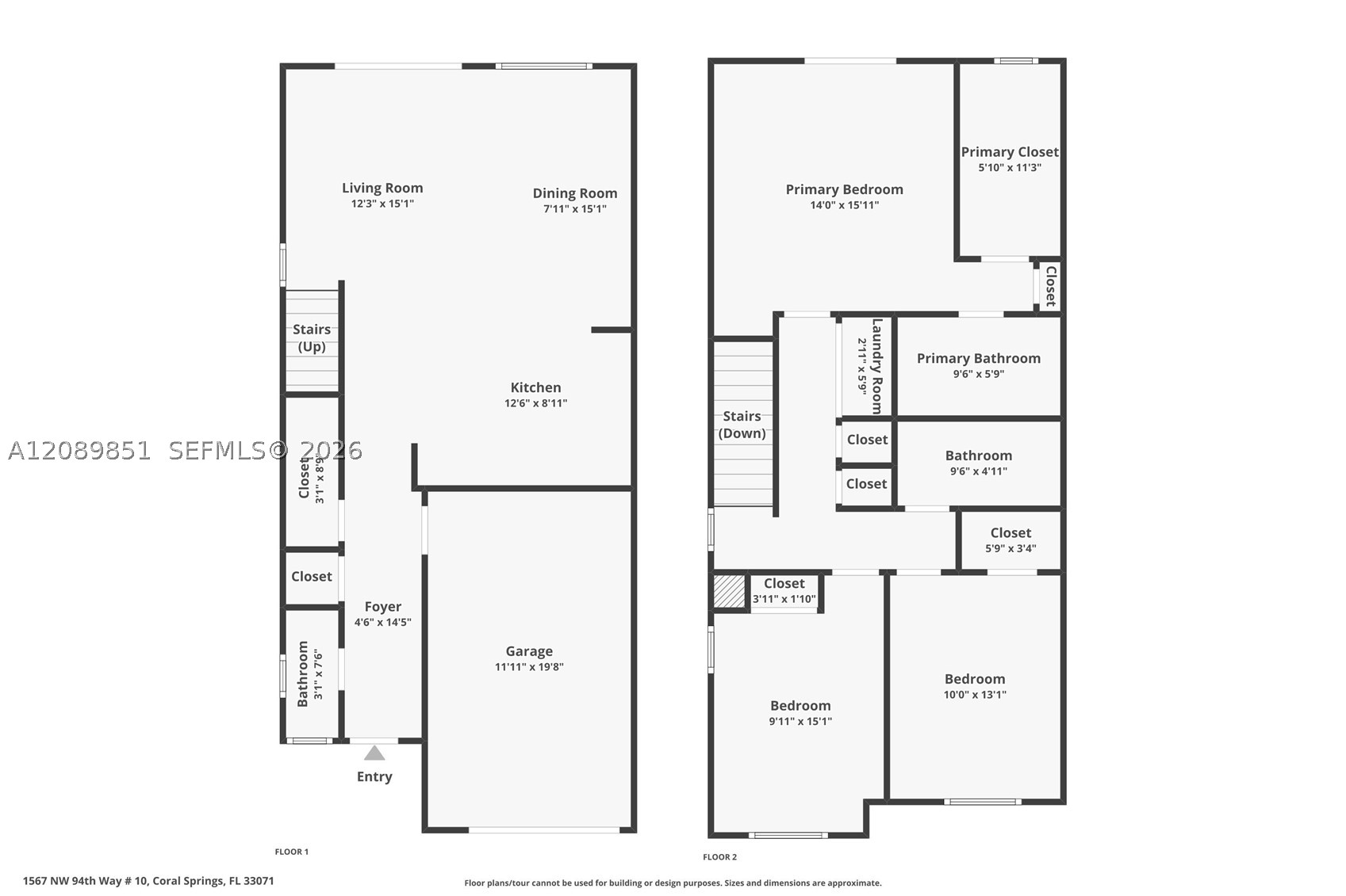 1533 NW 94th Way, Coral Springs FL 33071
