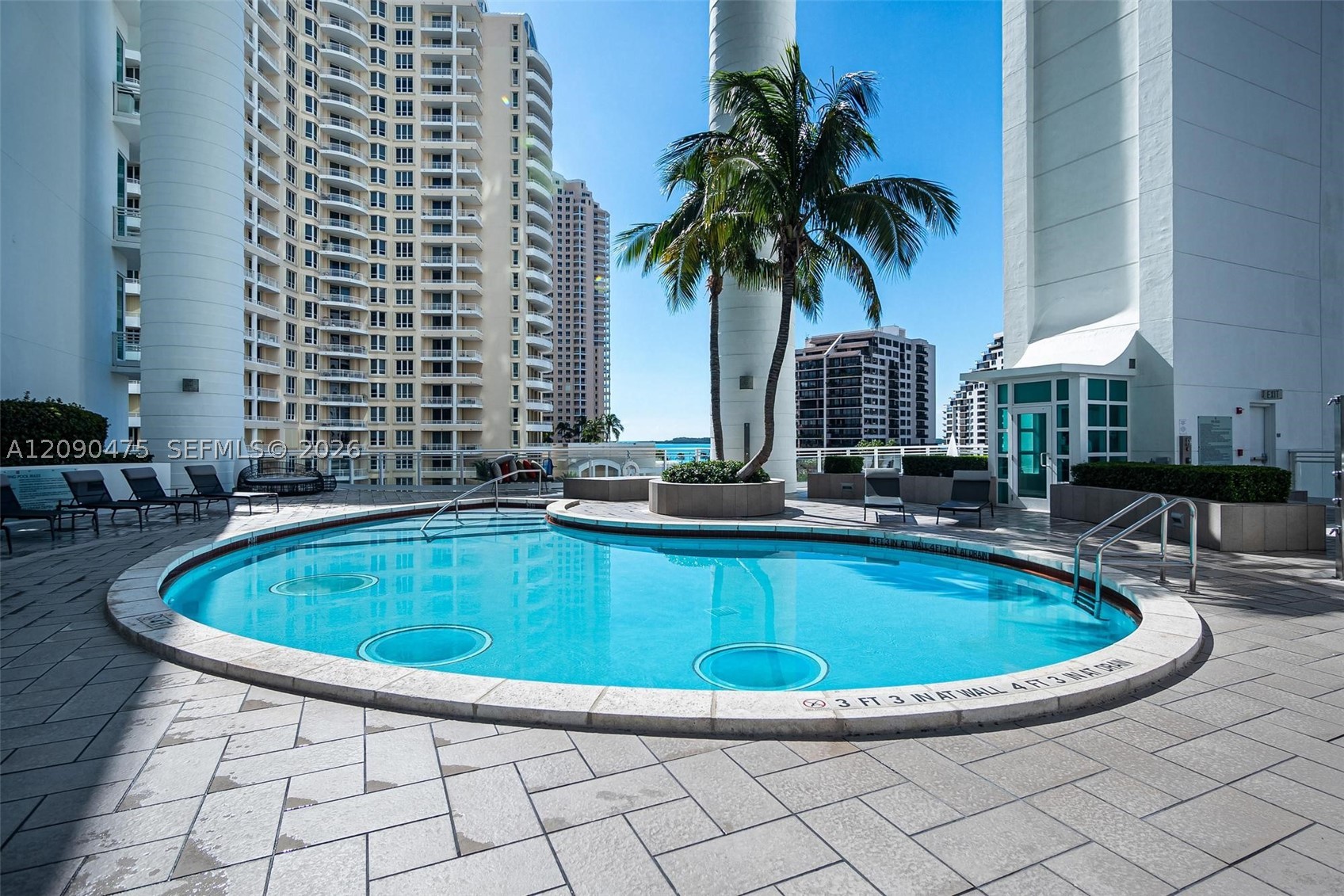 900 Brickell Key Blvd #2504, Miami FL 33131