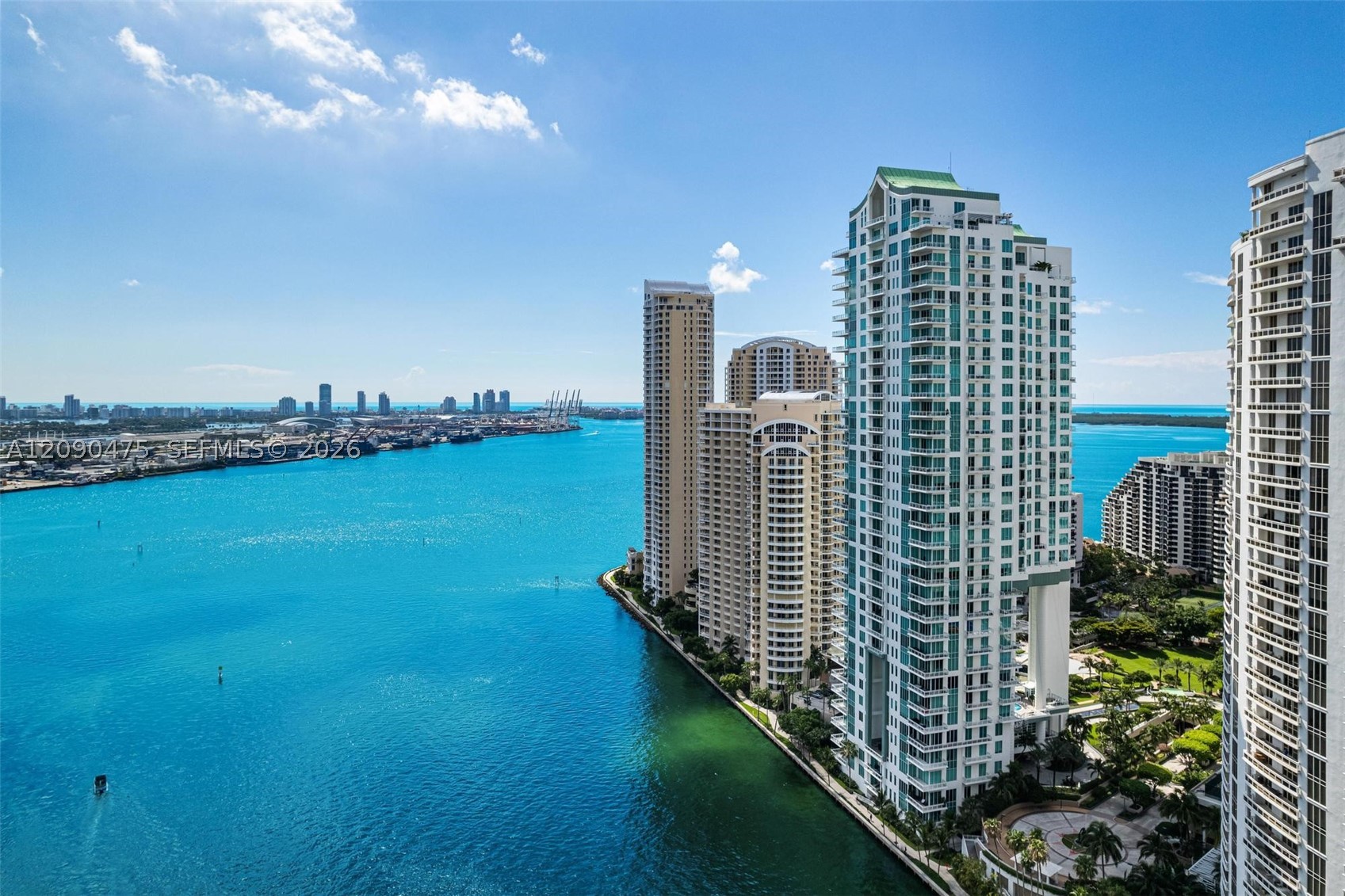 900 Brickell Key Blvd #2504, Miami FL 33131
