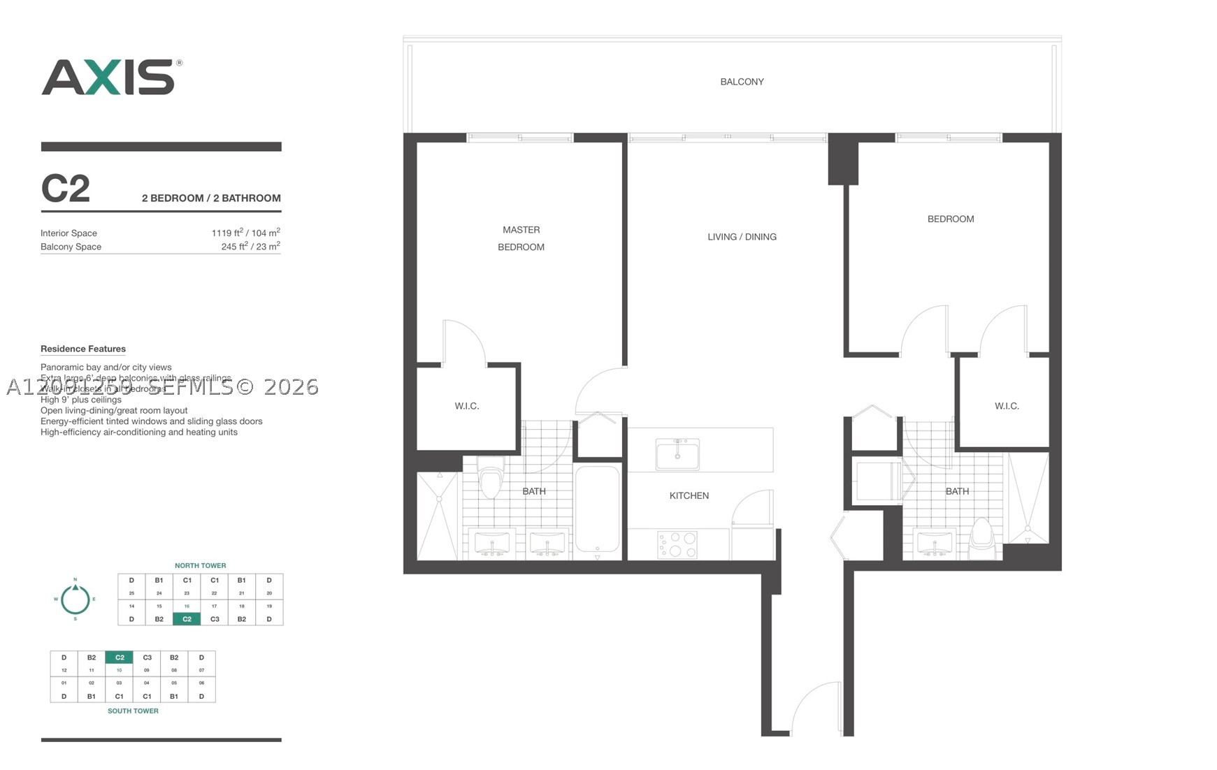 1111 SW 1st Ave #3216, Miami FL 33130