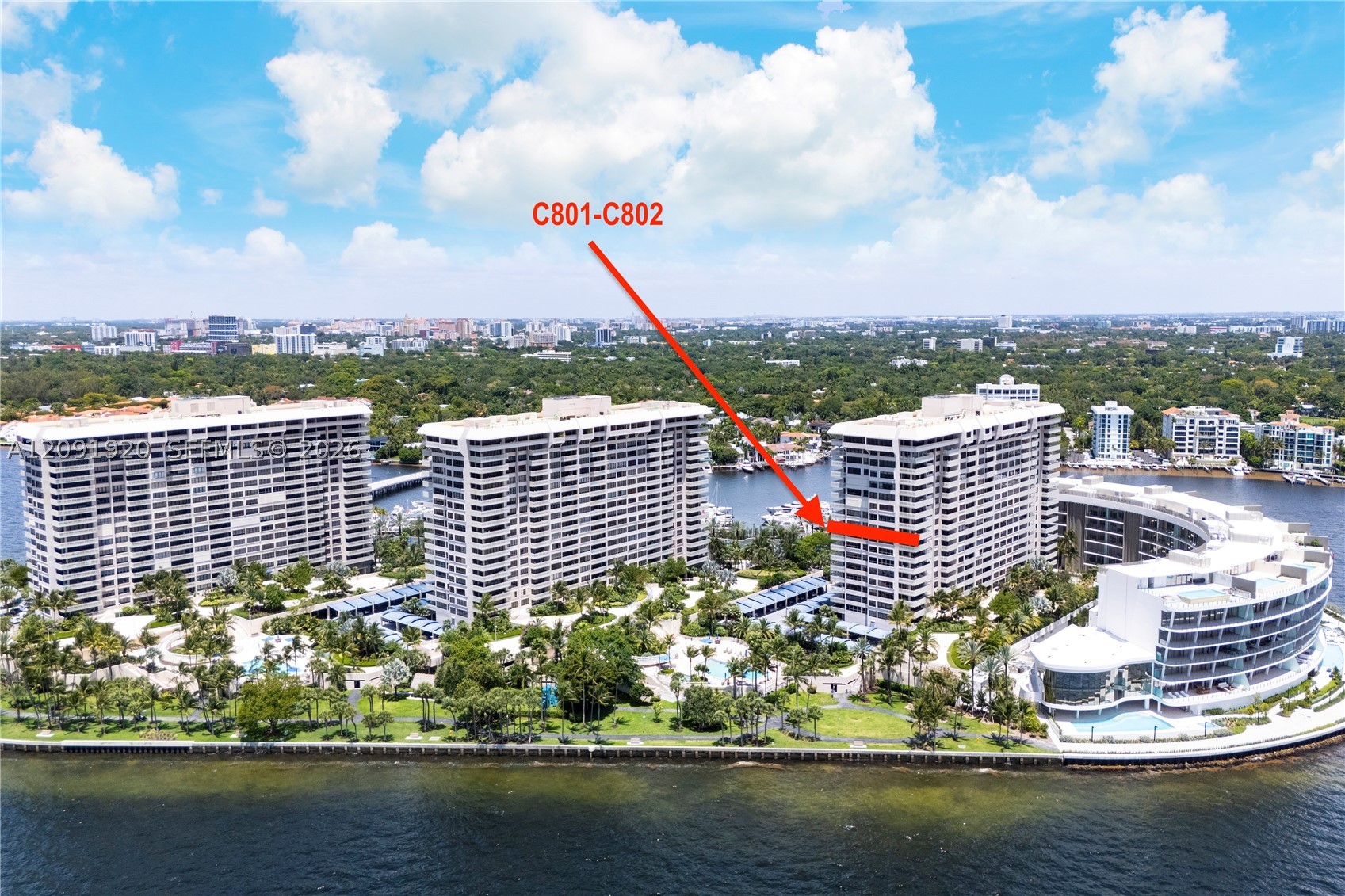3 Grove Isle Dr #C801-C802, Miami FL 33133