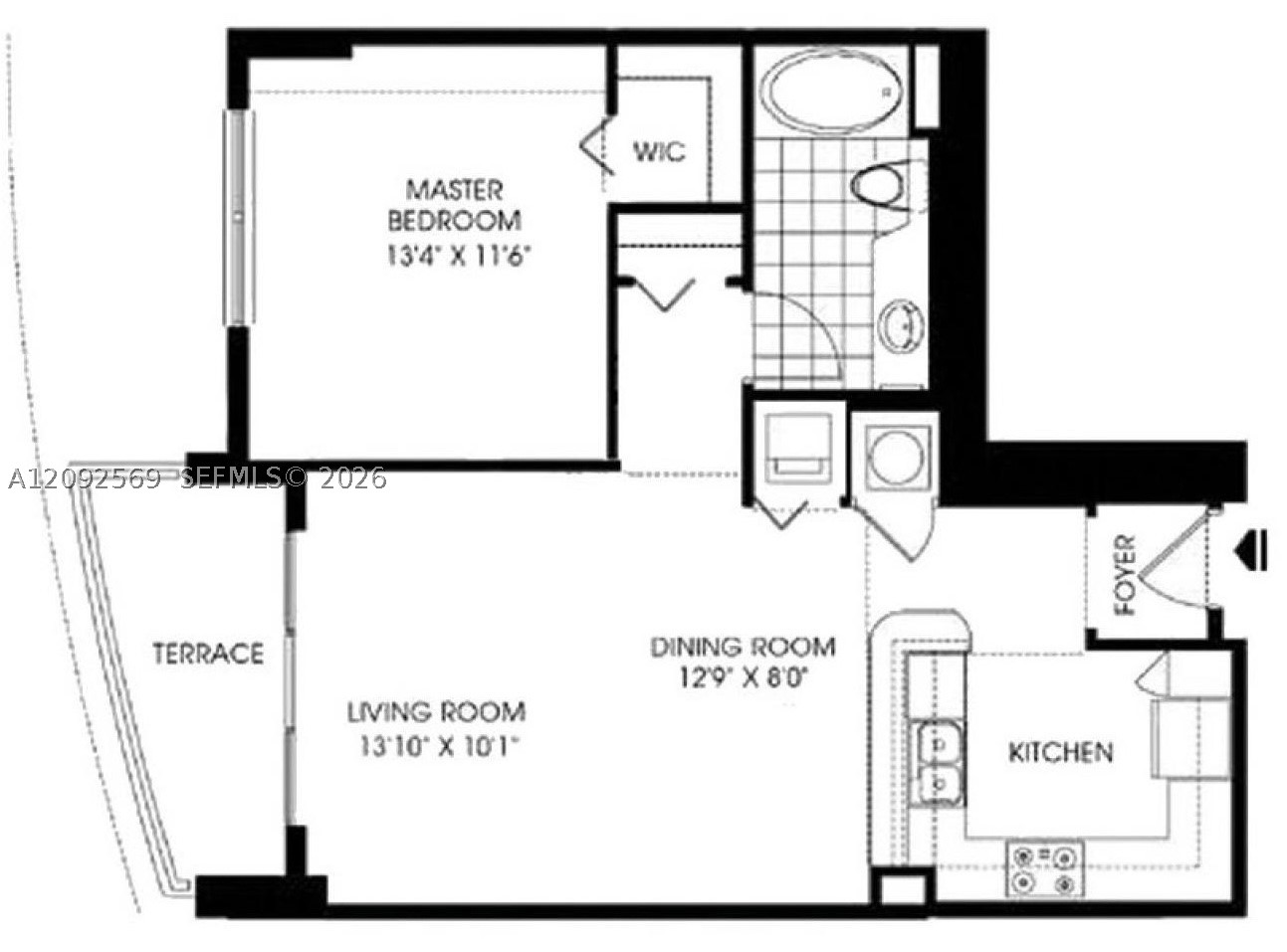 31 SE 5th St #2307, Miami FL 33131