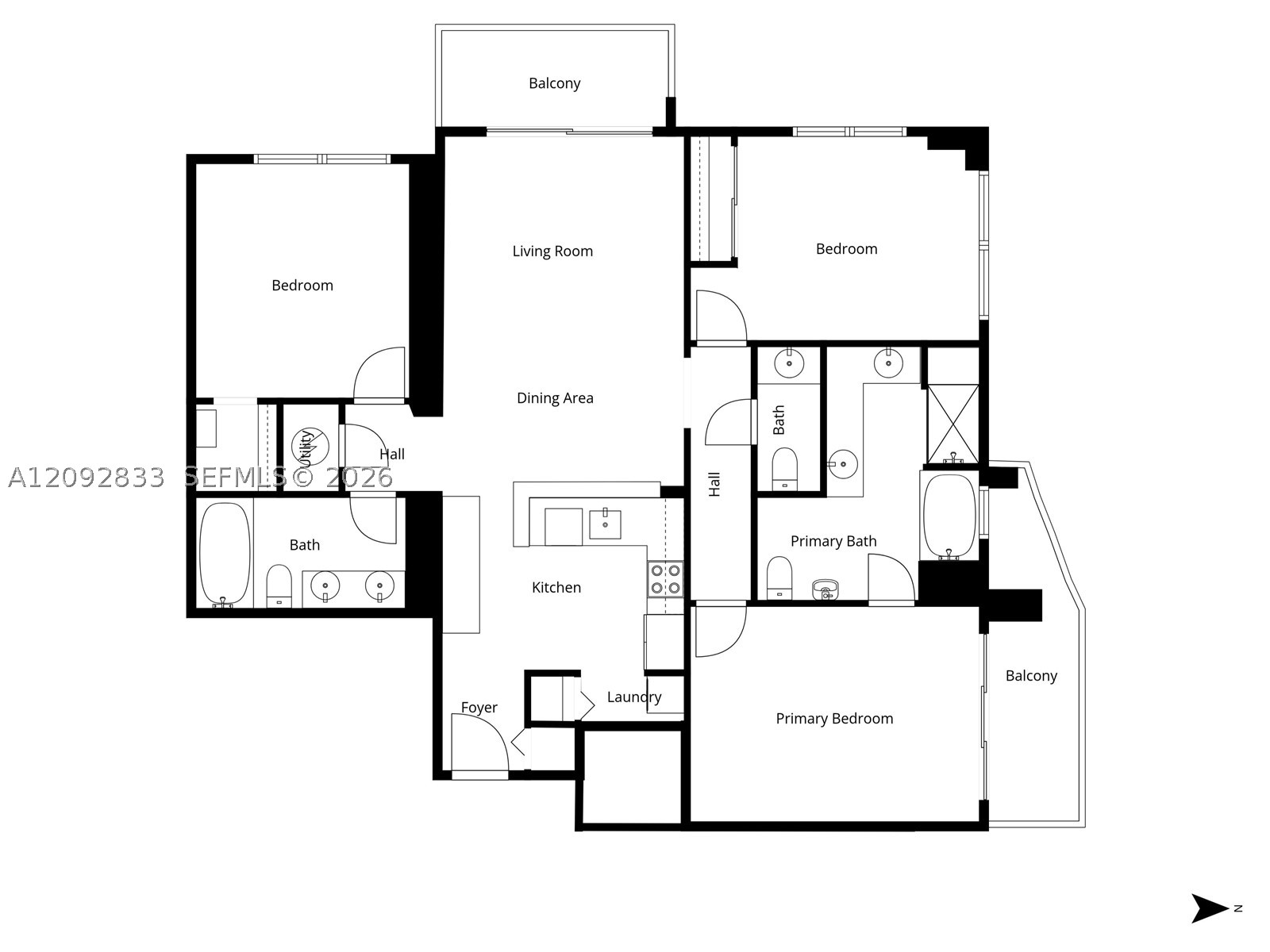 31 SE 5th St #4018, Miami FL 33131