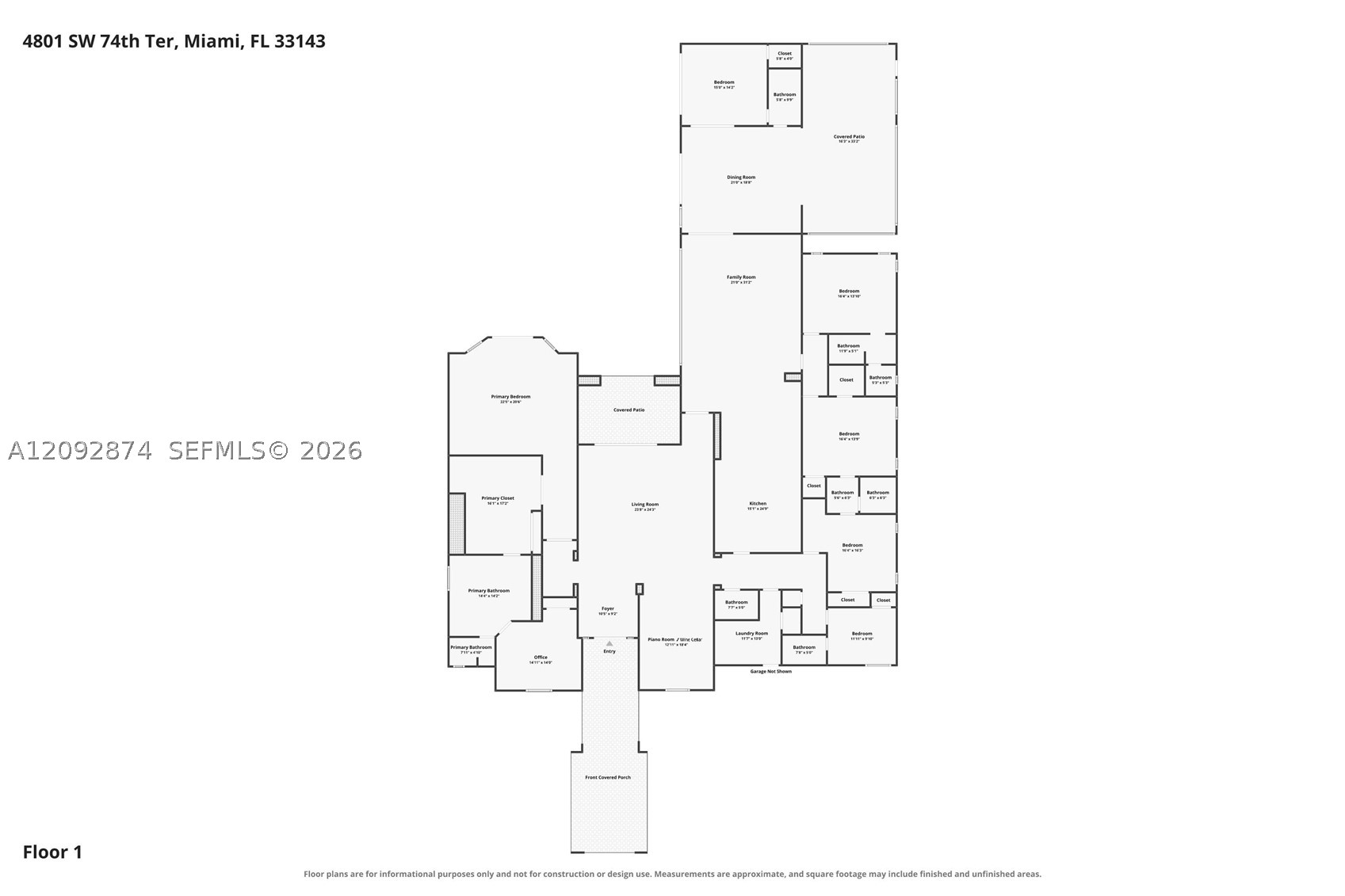 4801 SW 74th Ter, Miami FL 33143