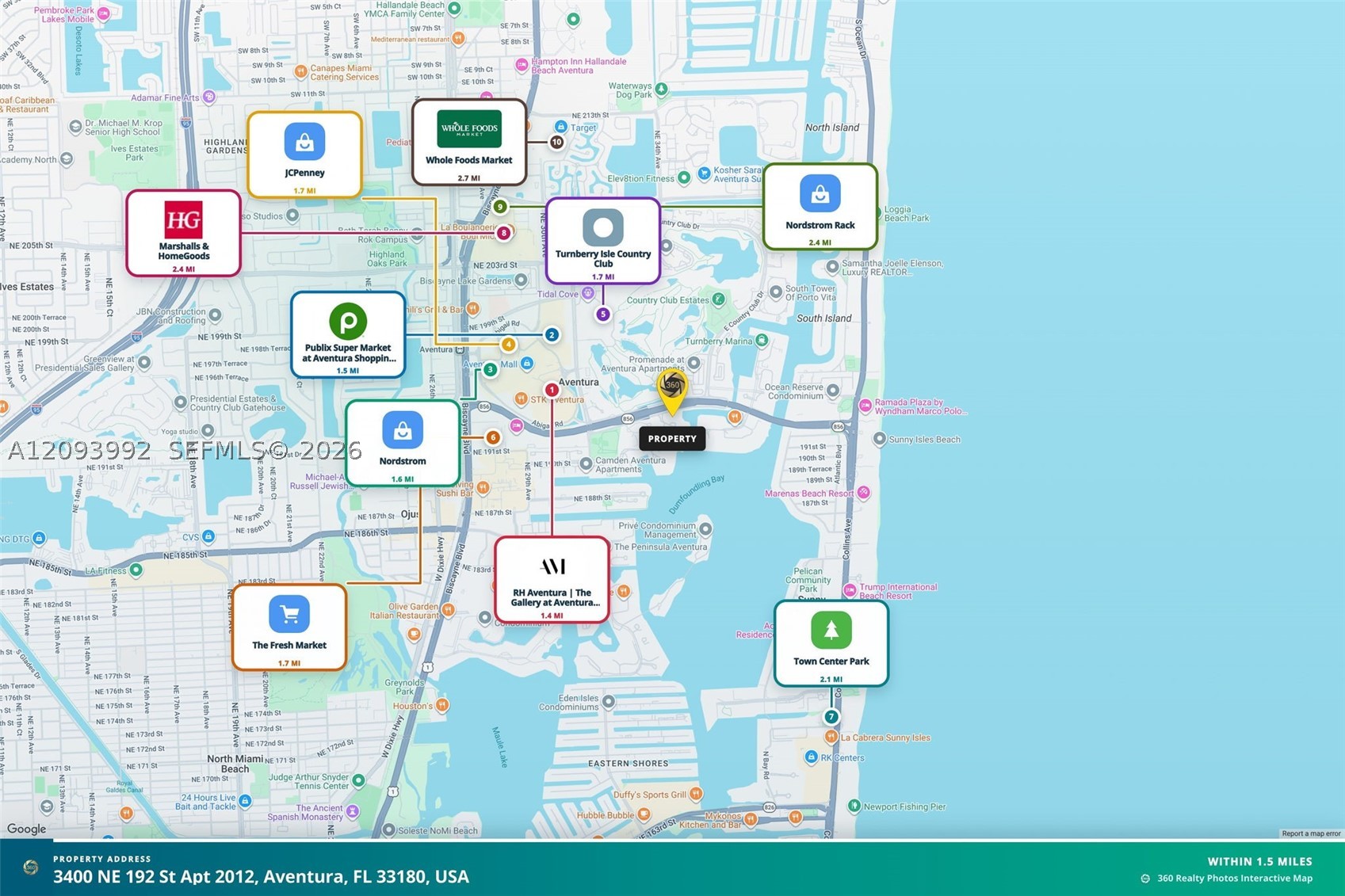 3400 NE 192nd St #2012, Aventura FL 33180